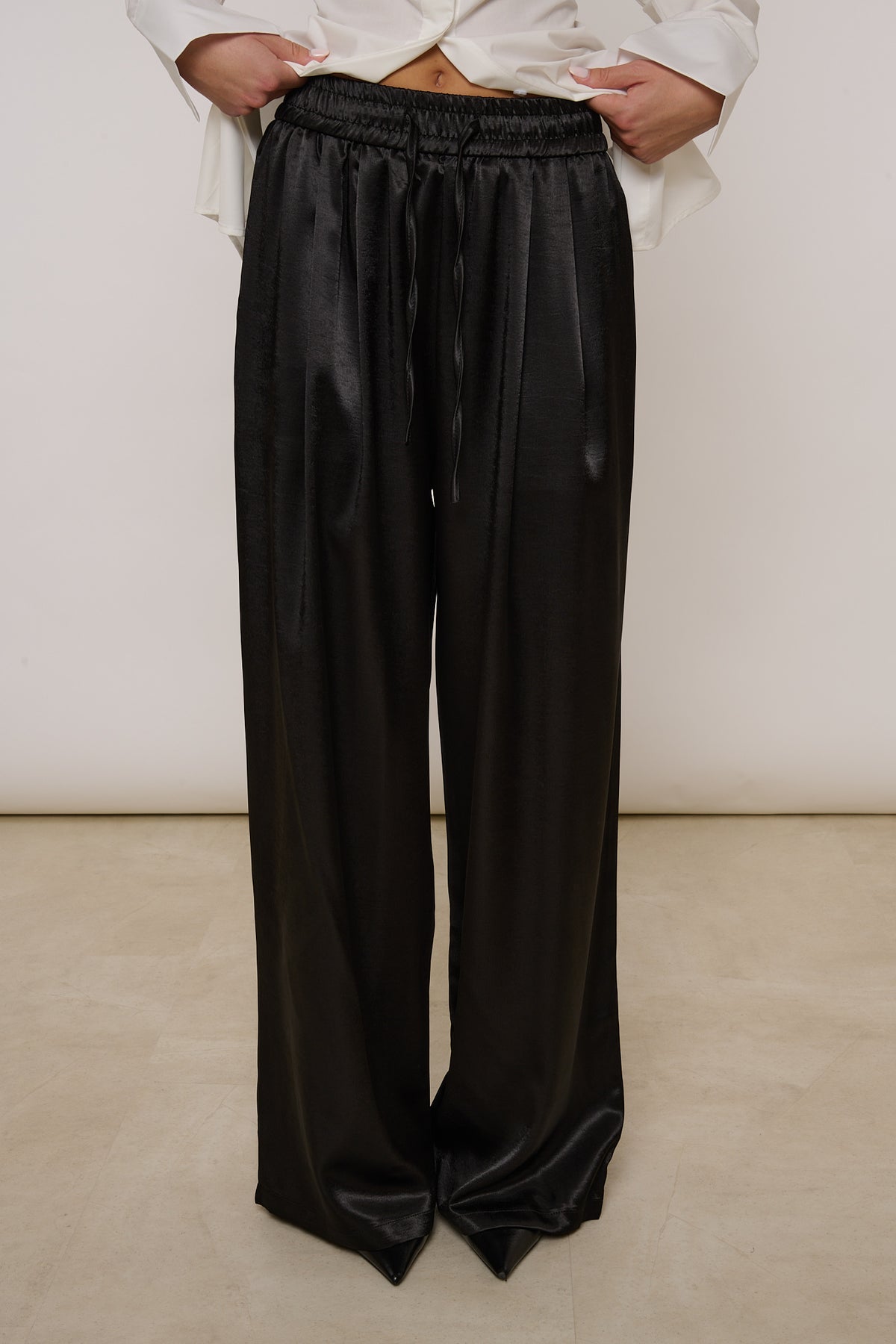 Pantalone ‘SATIN’ Nero