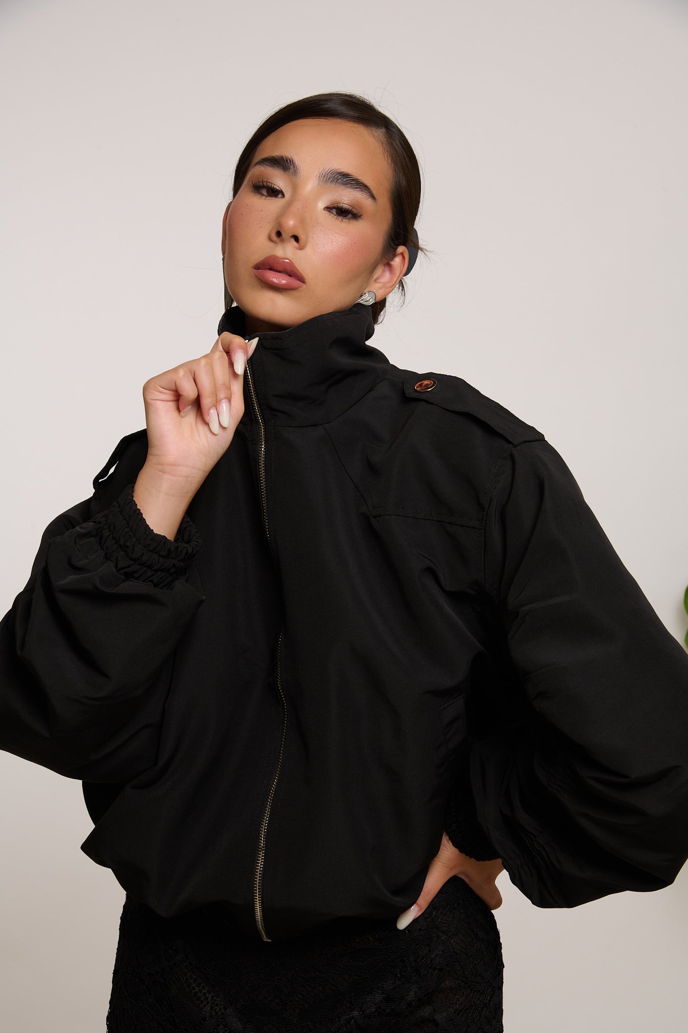 Bomber ‘65% COTONE’ Nero