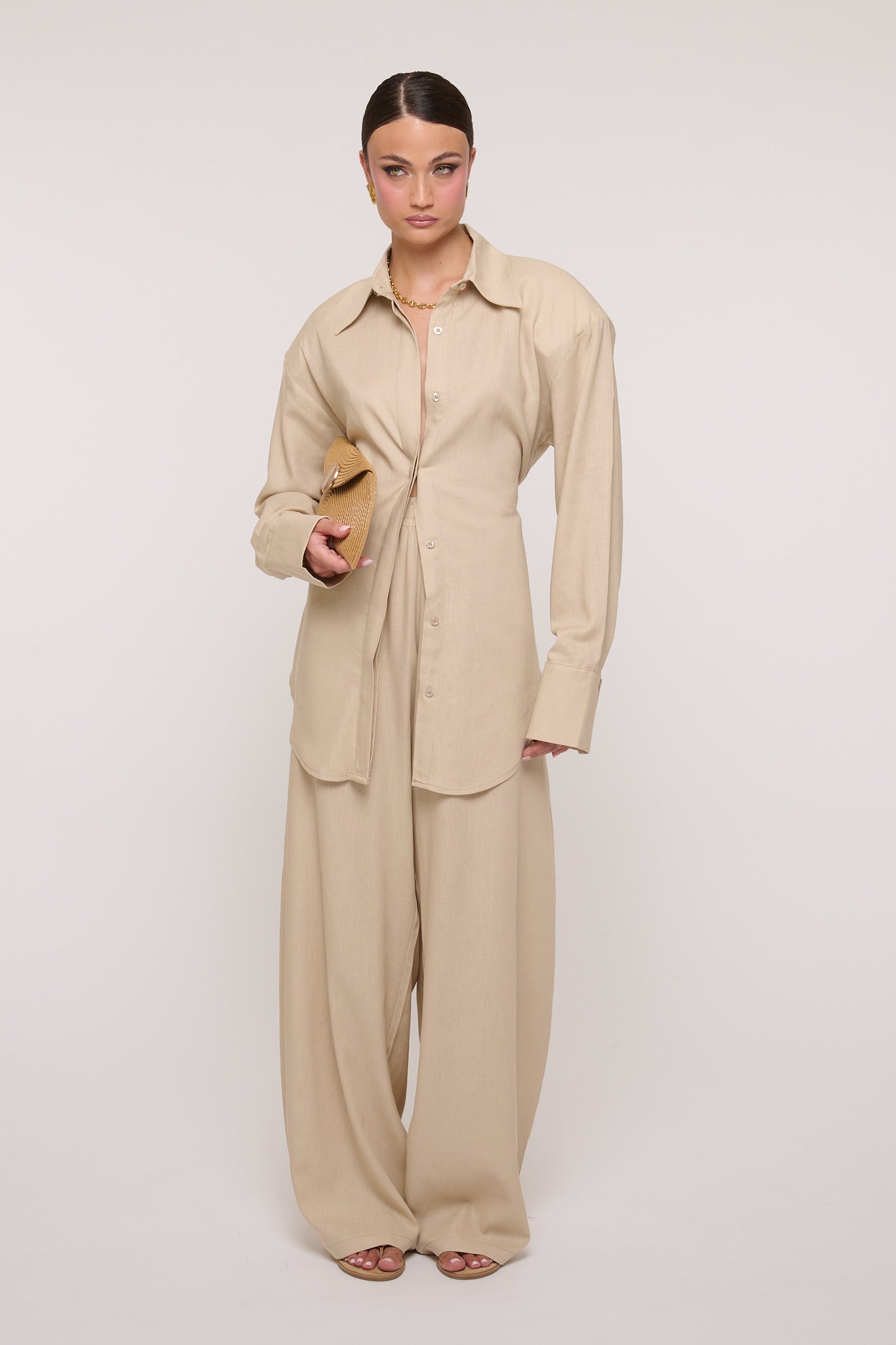 Coordinato ‘30% LINO’ Beige