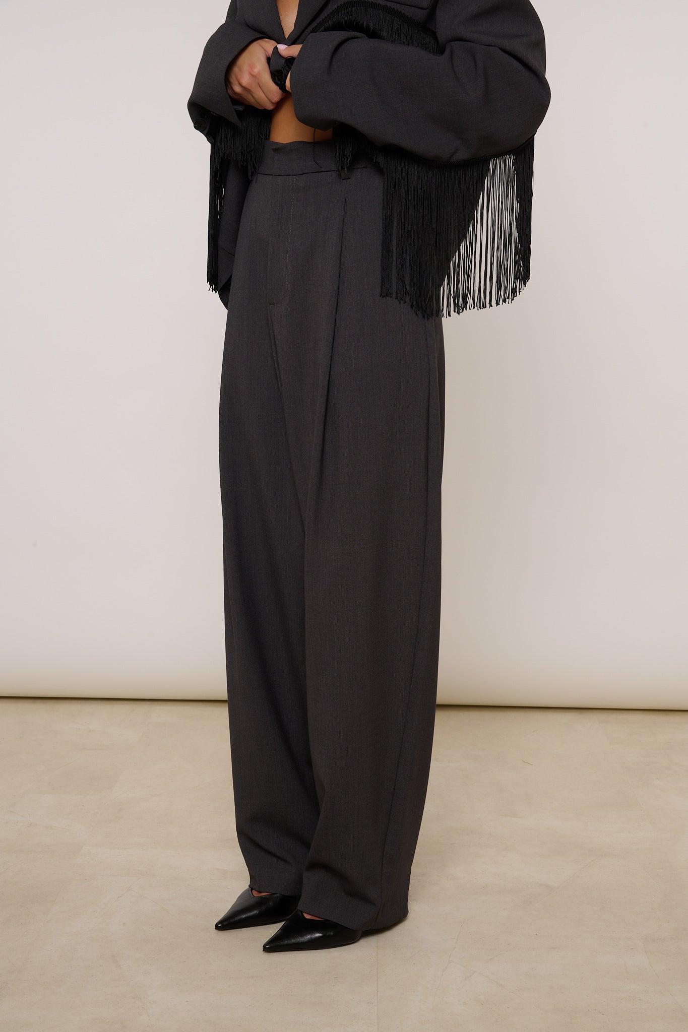 Pantalone ‘BARREL’ By Lumina Grigio