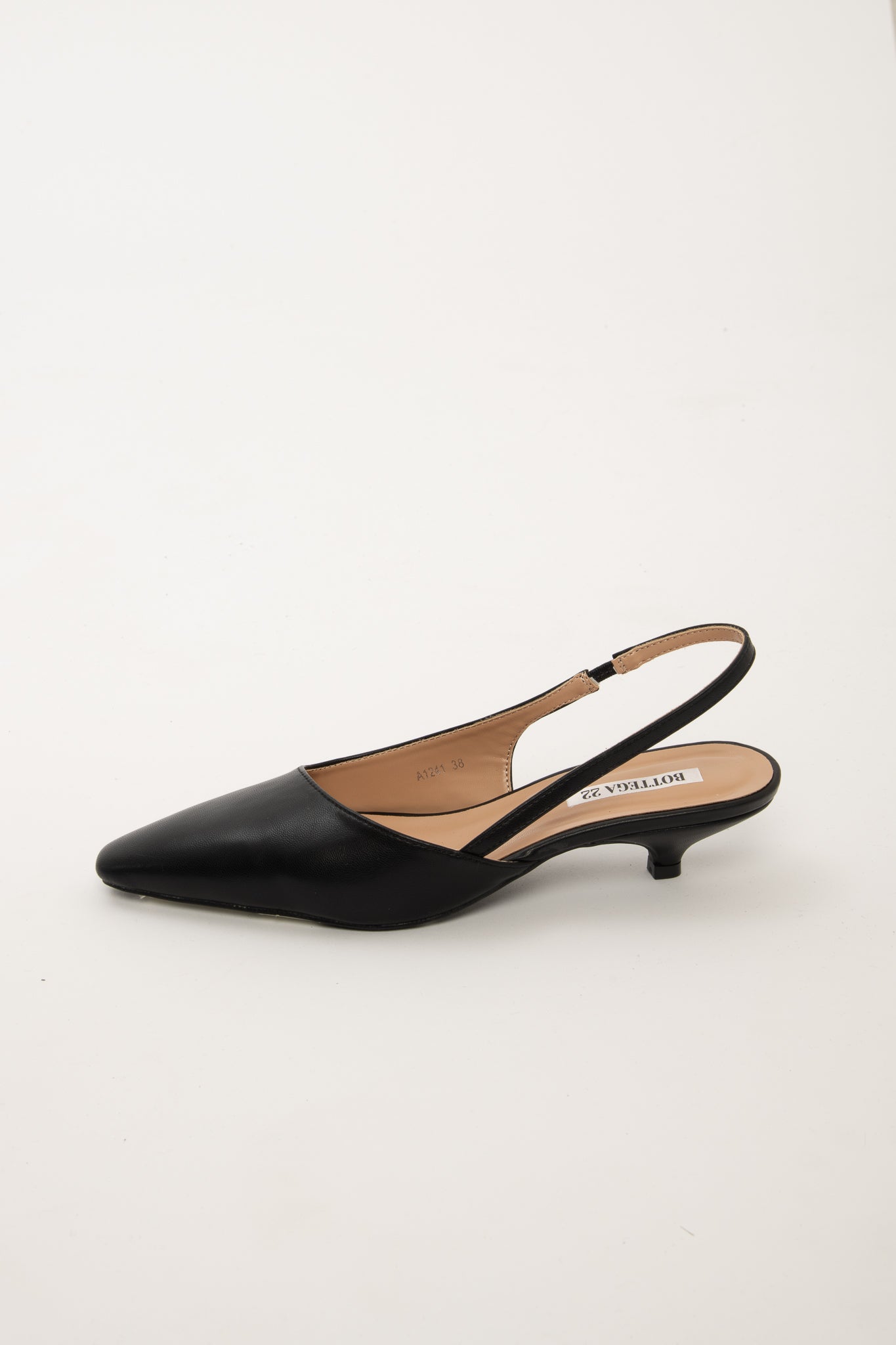 Scarpe ‘TACCO 2CM’ Nere