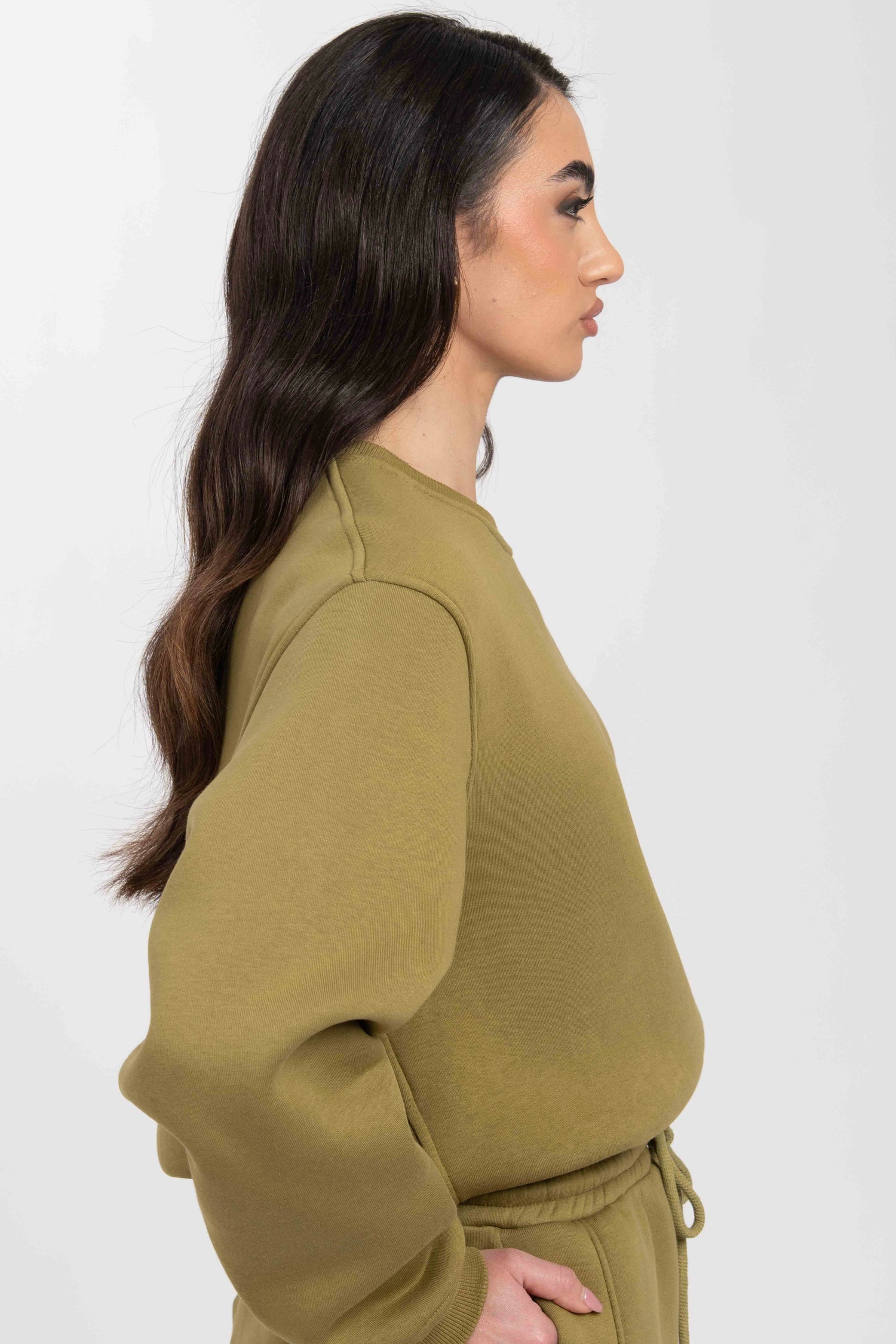 Felpa ‘65%COTONE BY LUMINA’ Pistacchio