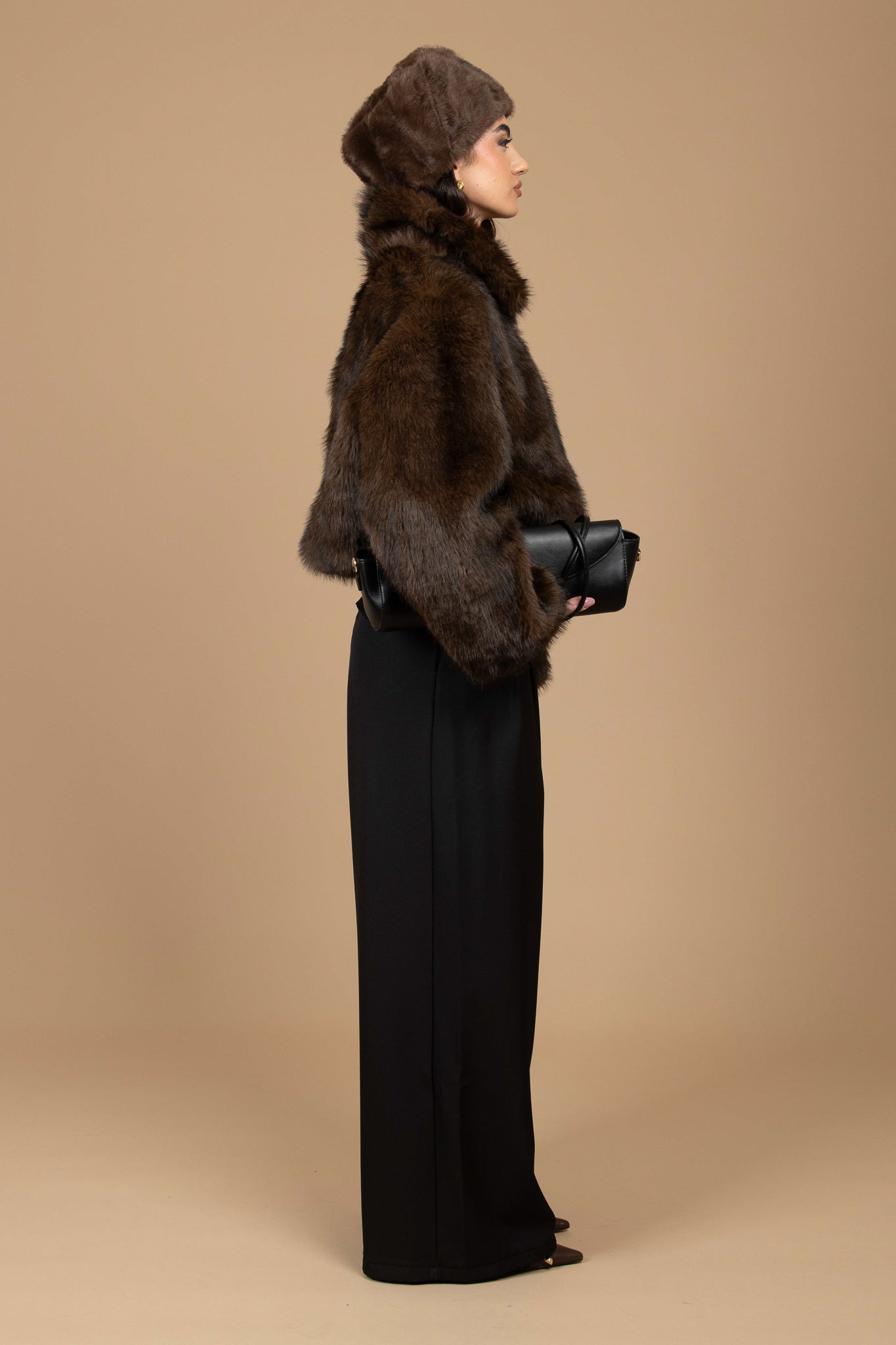 Pantalone ‘GANCETTO PILE INTERNO’ Nero