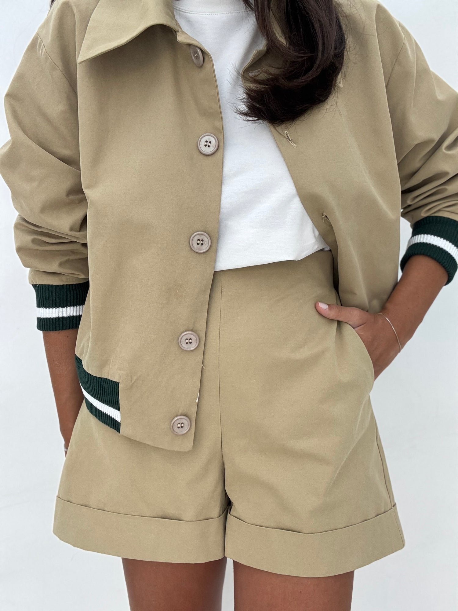 Pantaloncino ‘3&33’ Camel