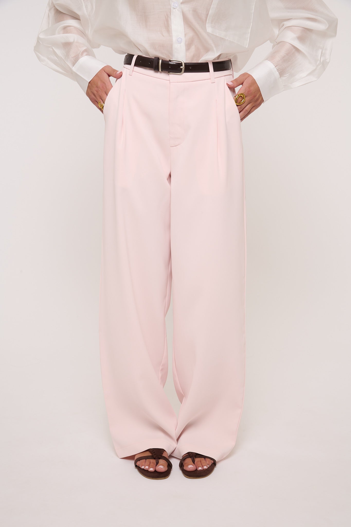 Pantalone ‘GANCETTO’ Rosa