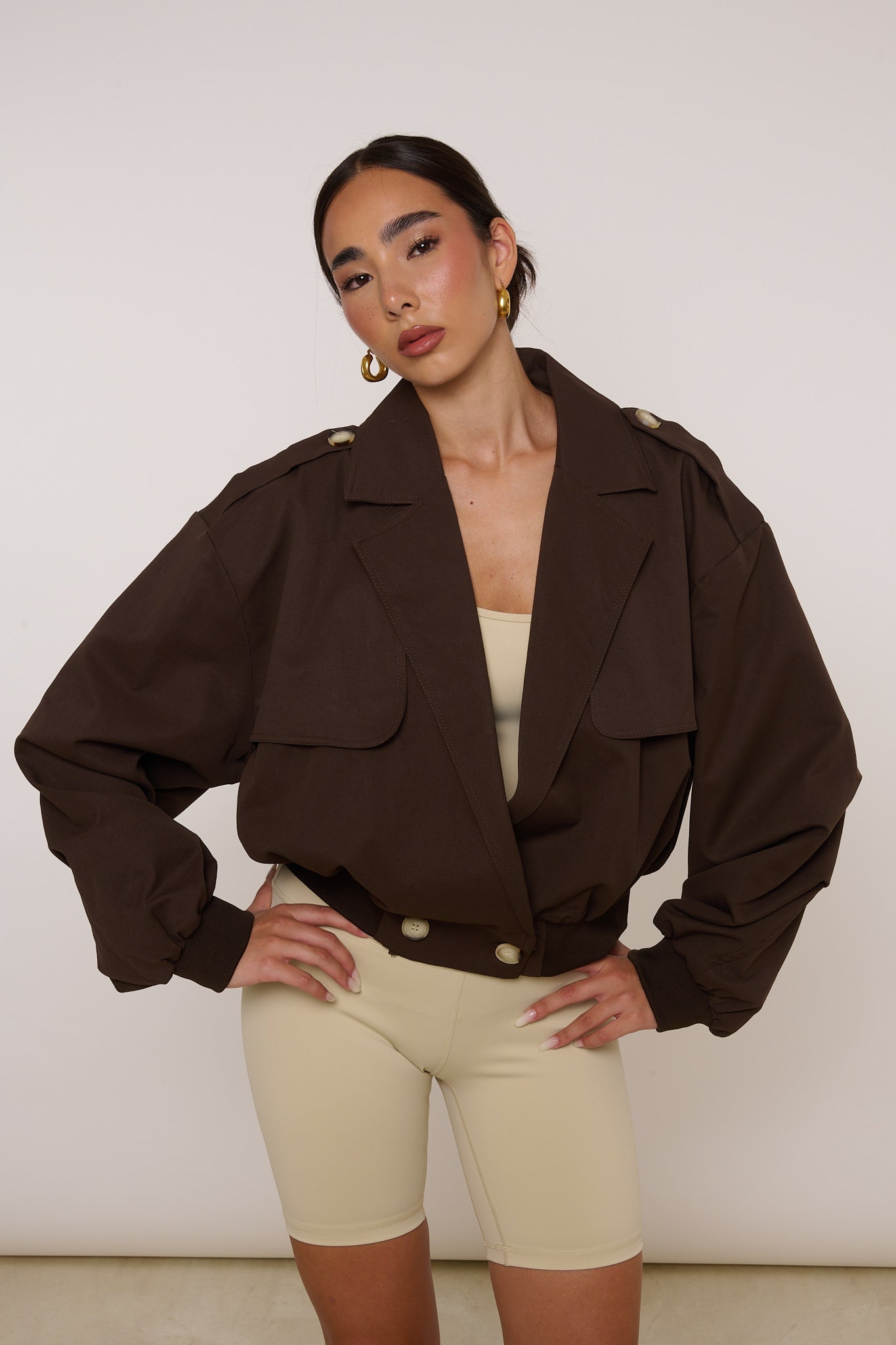Bomber/Trench ‘65% COTONE’ Cacao