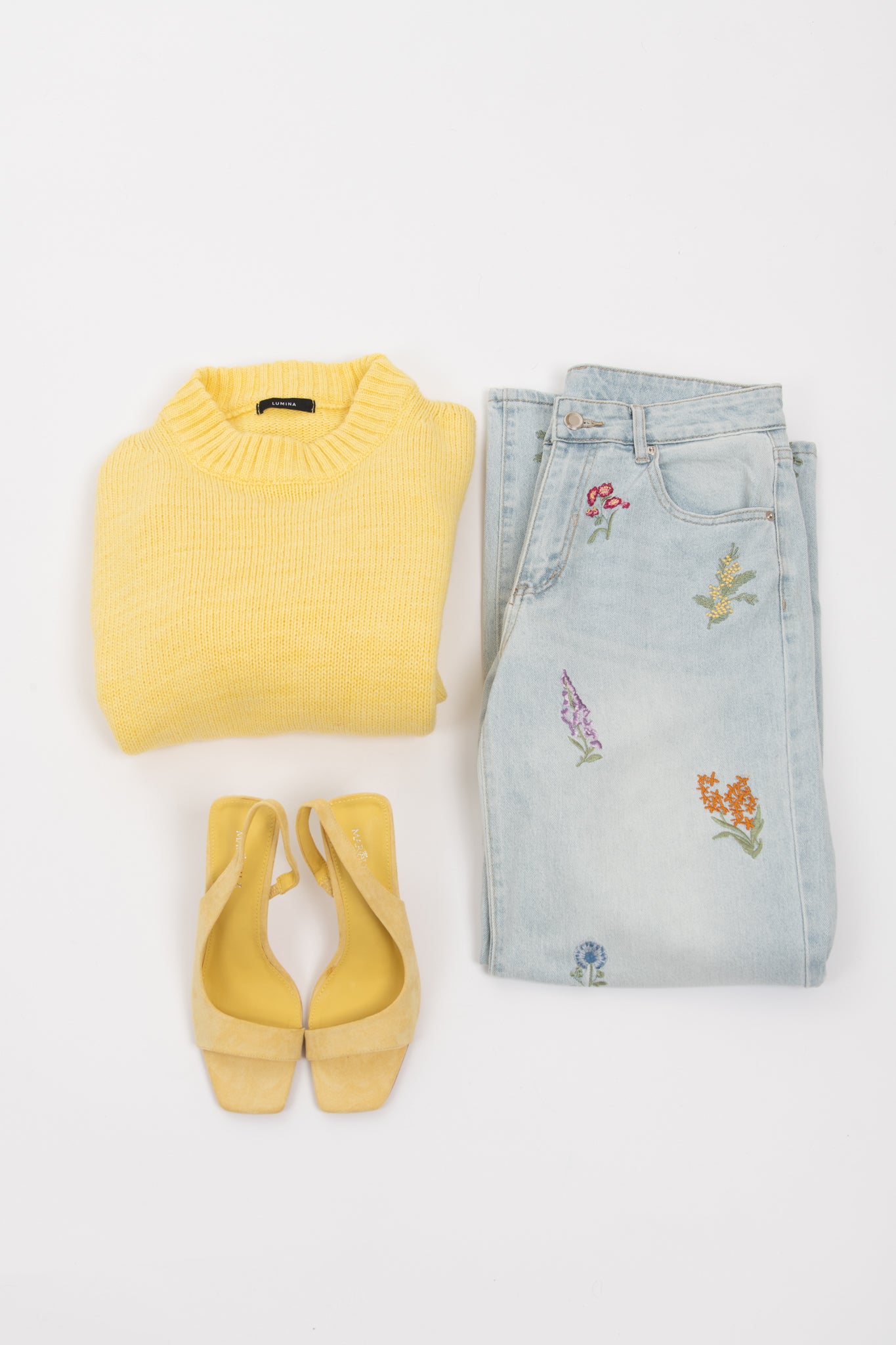 Sandalo ‘SUEDE’ Giallo