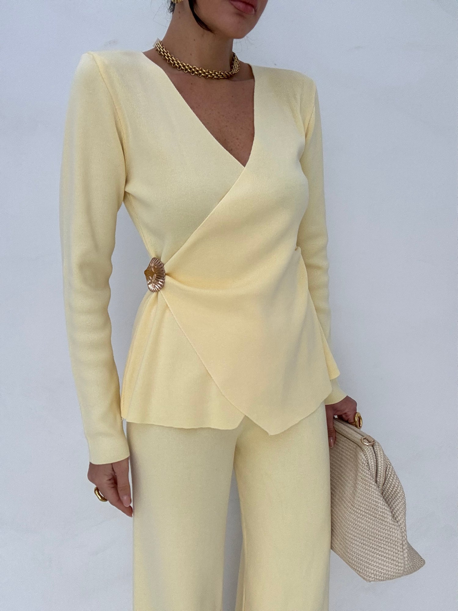 Coordinato ‘IN FILO’ Giallo