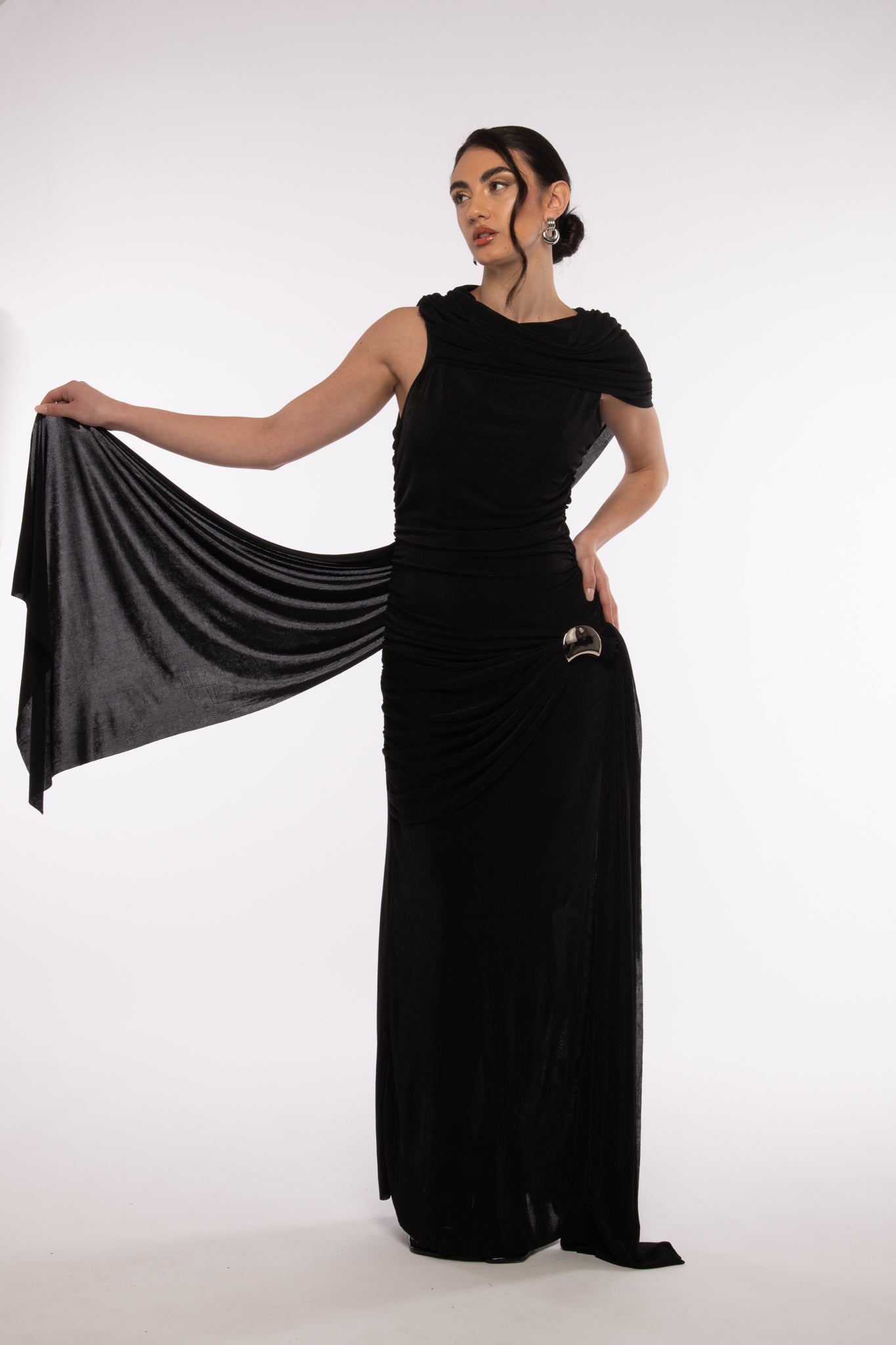 Abito ‘DETTAGLIO ARGENTO’ Nero