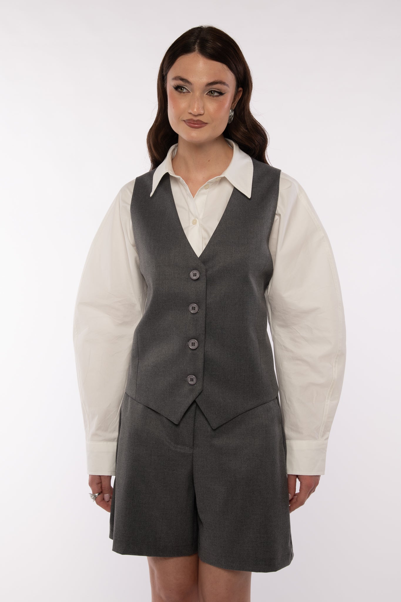 Gilet ‘ICONIC 3&33’ Grigio