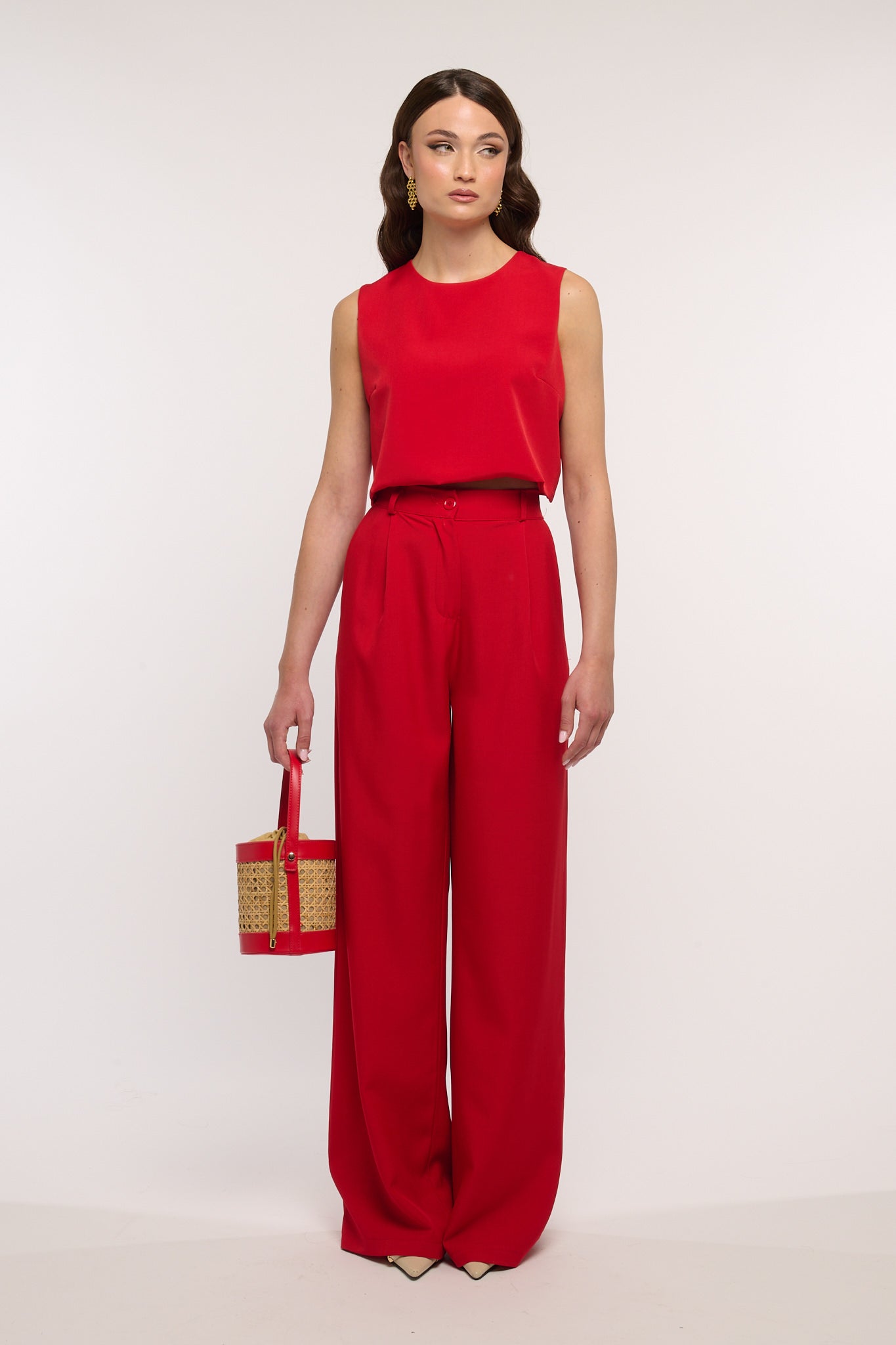 Coordinato ‘BOTTONCINI’ Rosso