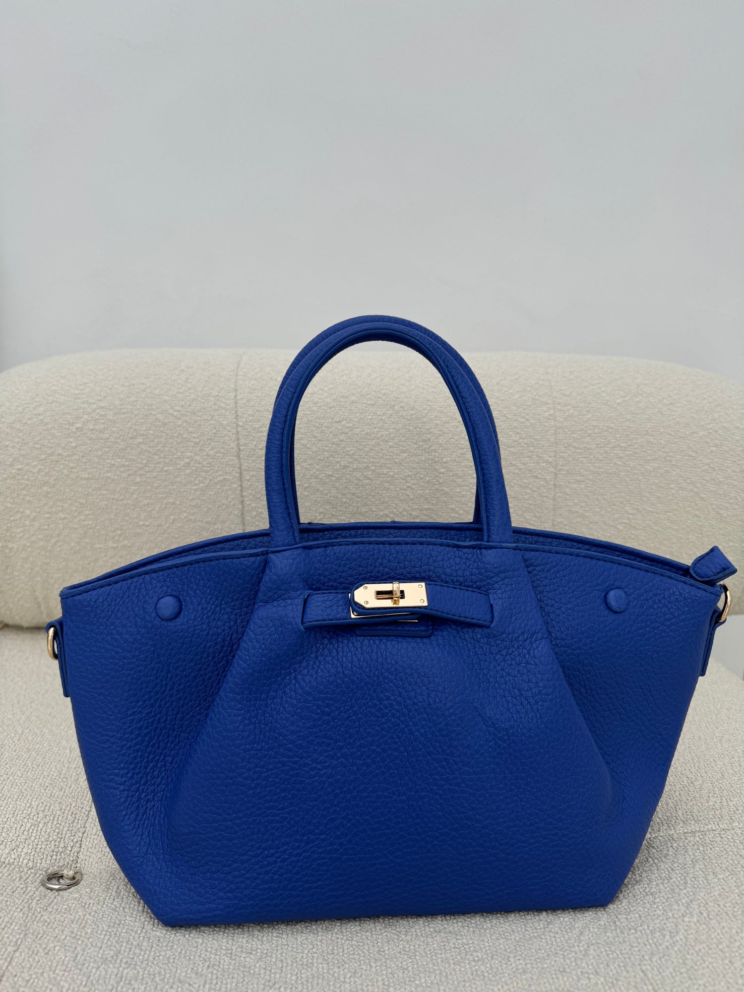 Borsa ‘MEZZA LUNA’ Blu Elettrico