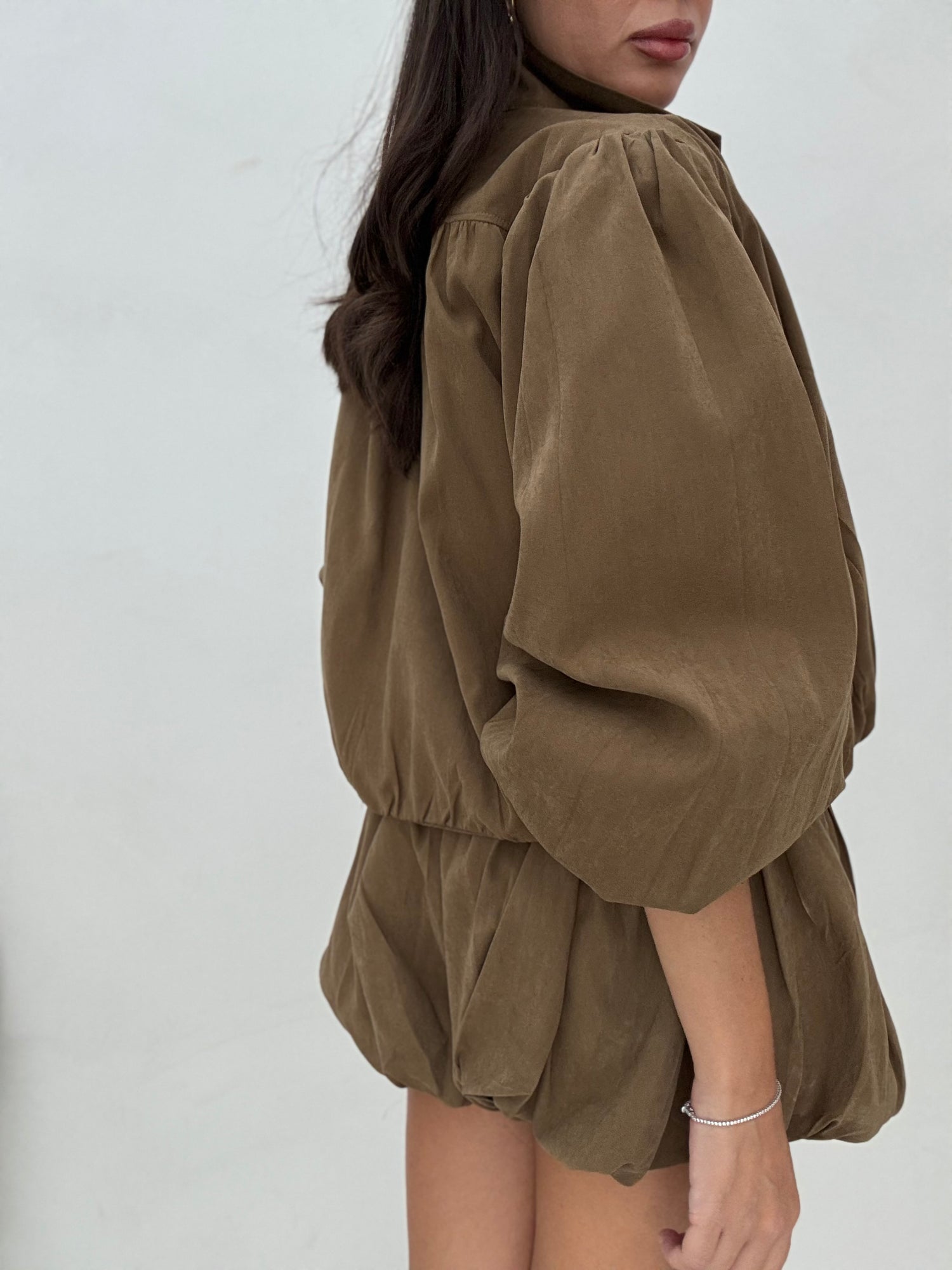Giacca/Bomber ‘SUEDE’ Camel
