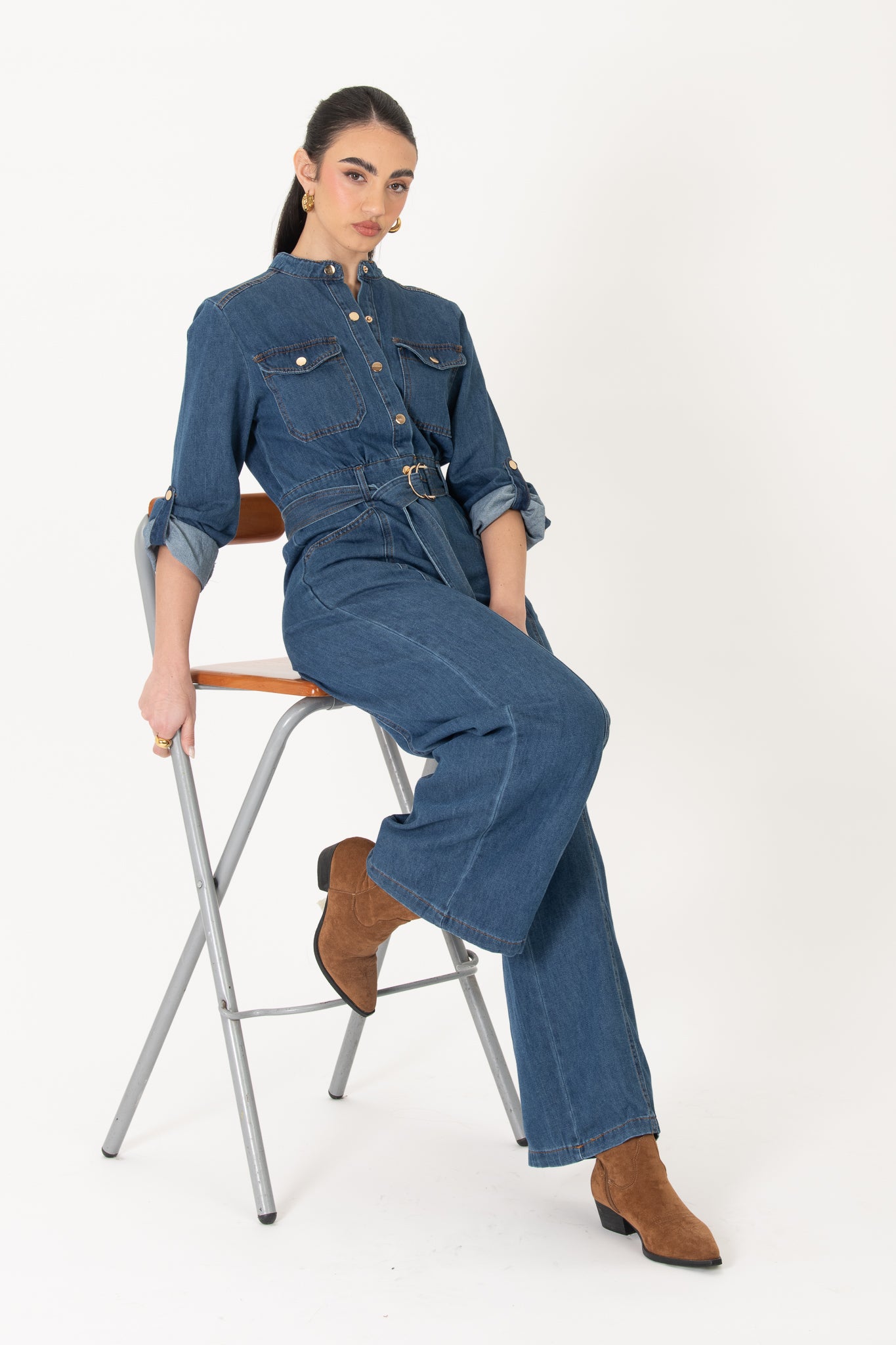 Tuta ‘IN DENIM’ Lavaggio Scuro