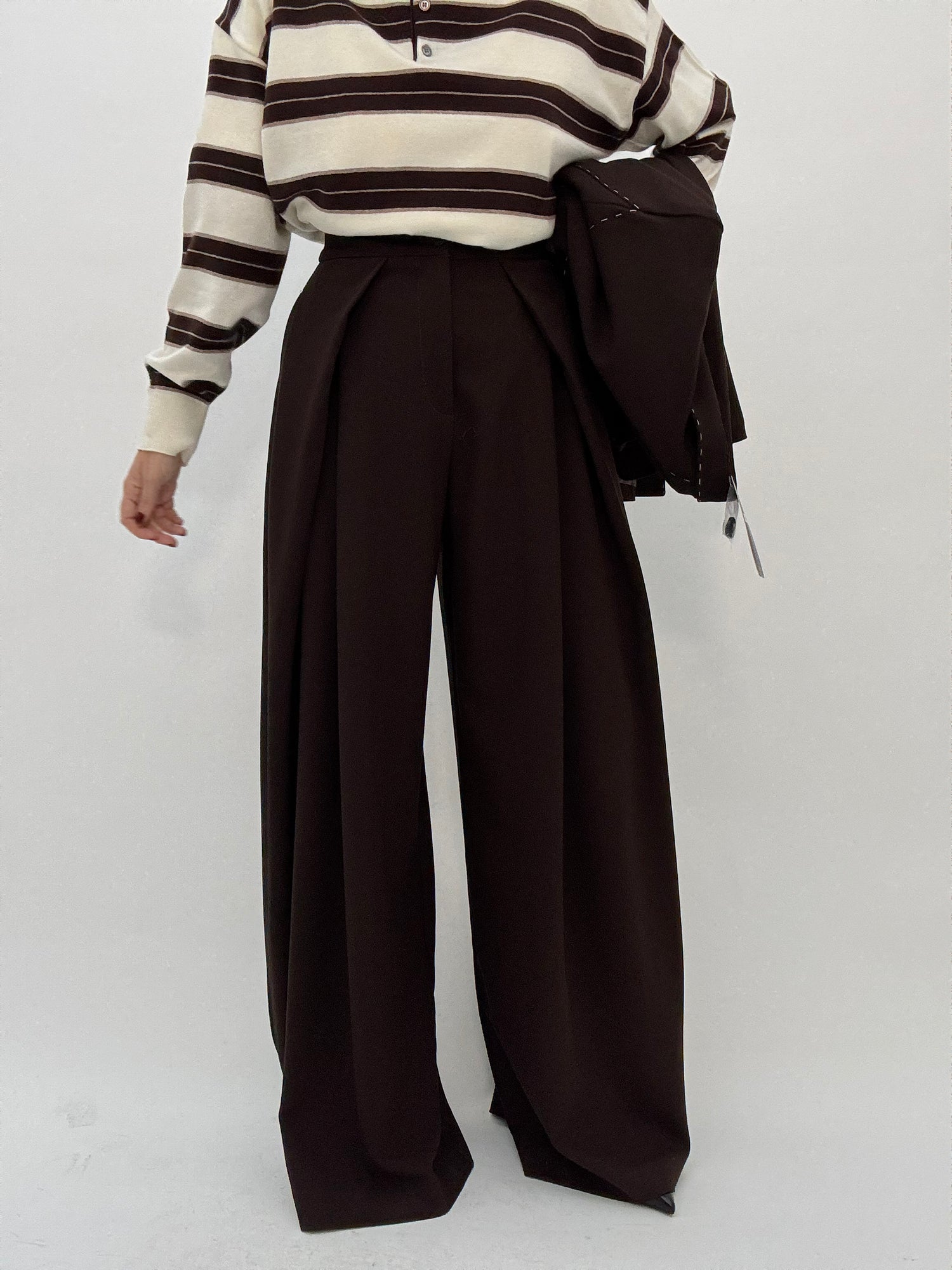 Pantalone ‘MAXI PENCE’ Cacao