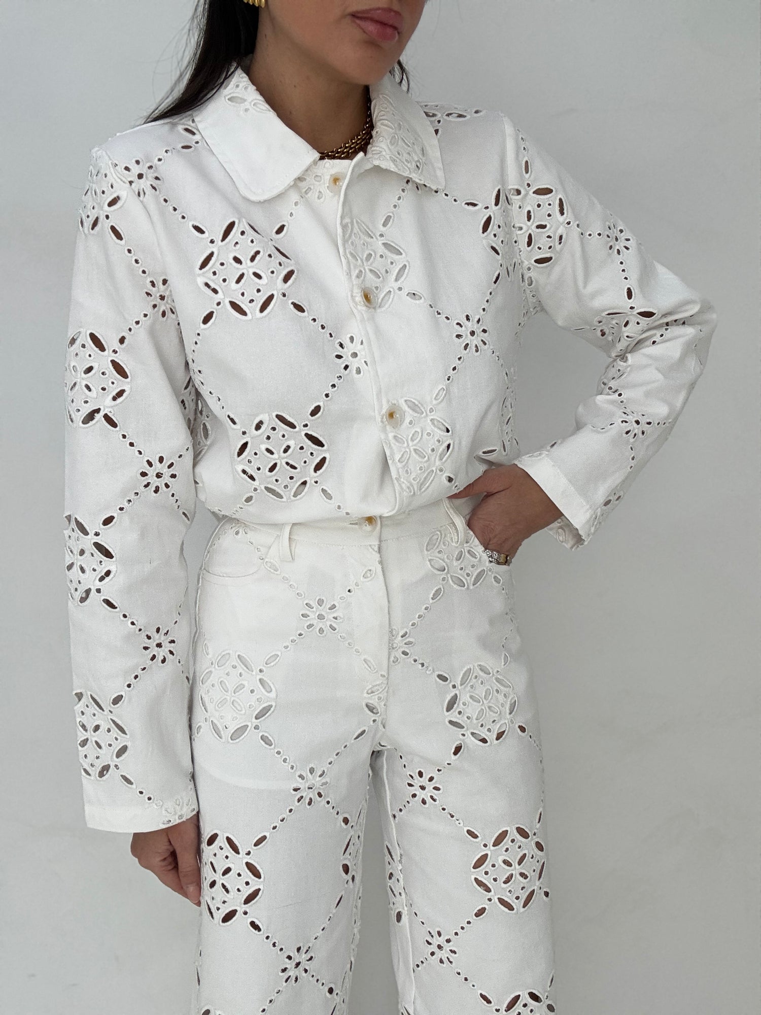 Giacca ‘TRAFORI’ Bianca