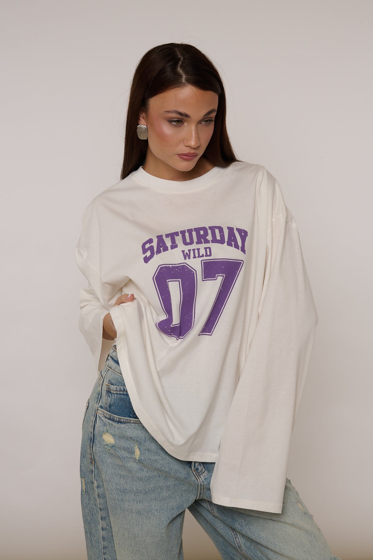 Maglia ‘SATURDAY’ 100% COTONE By Lumina