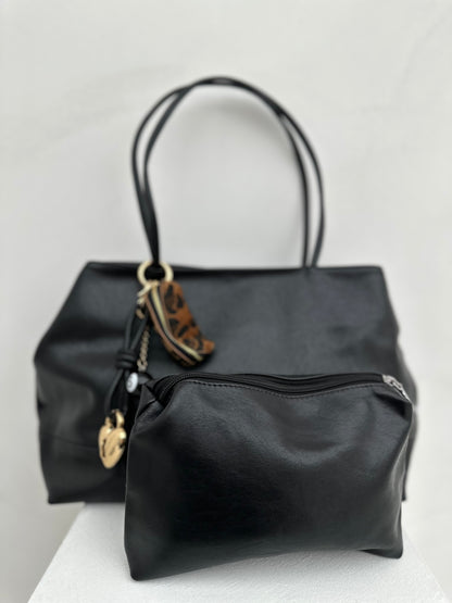 Borsa ‘NIVES’ +POCHETTE INTERNA’ Nera