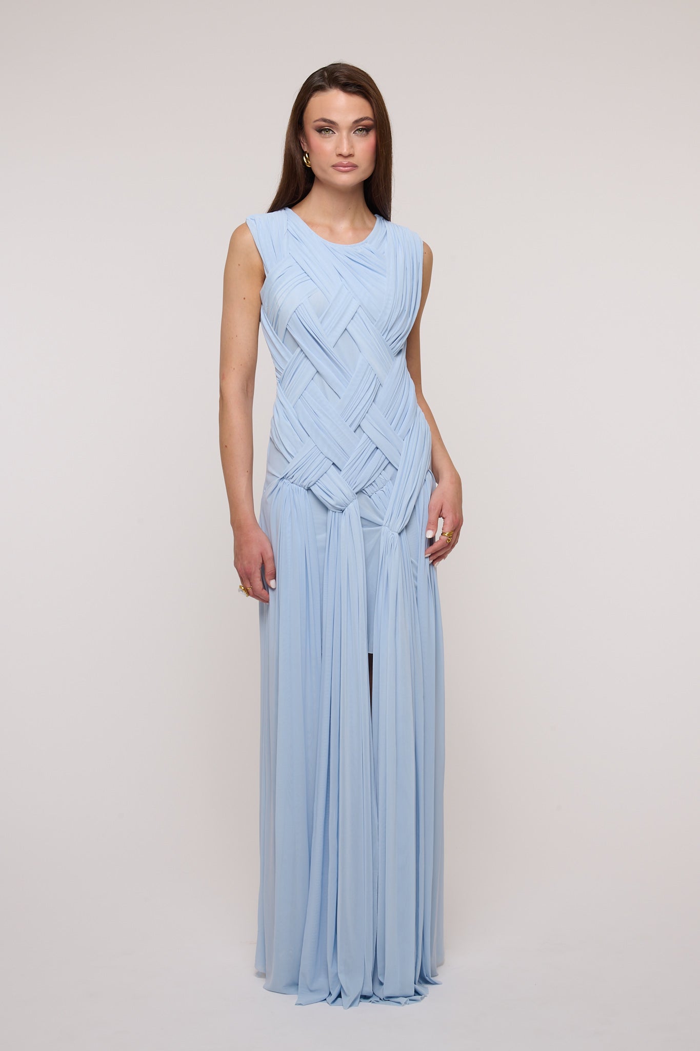 Abito ‘INTRECCI’ Azzurro