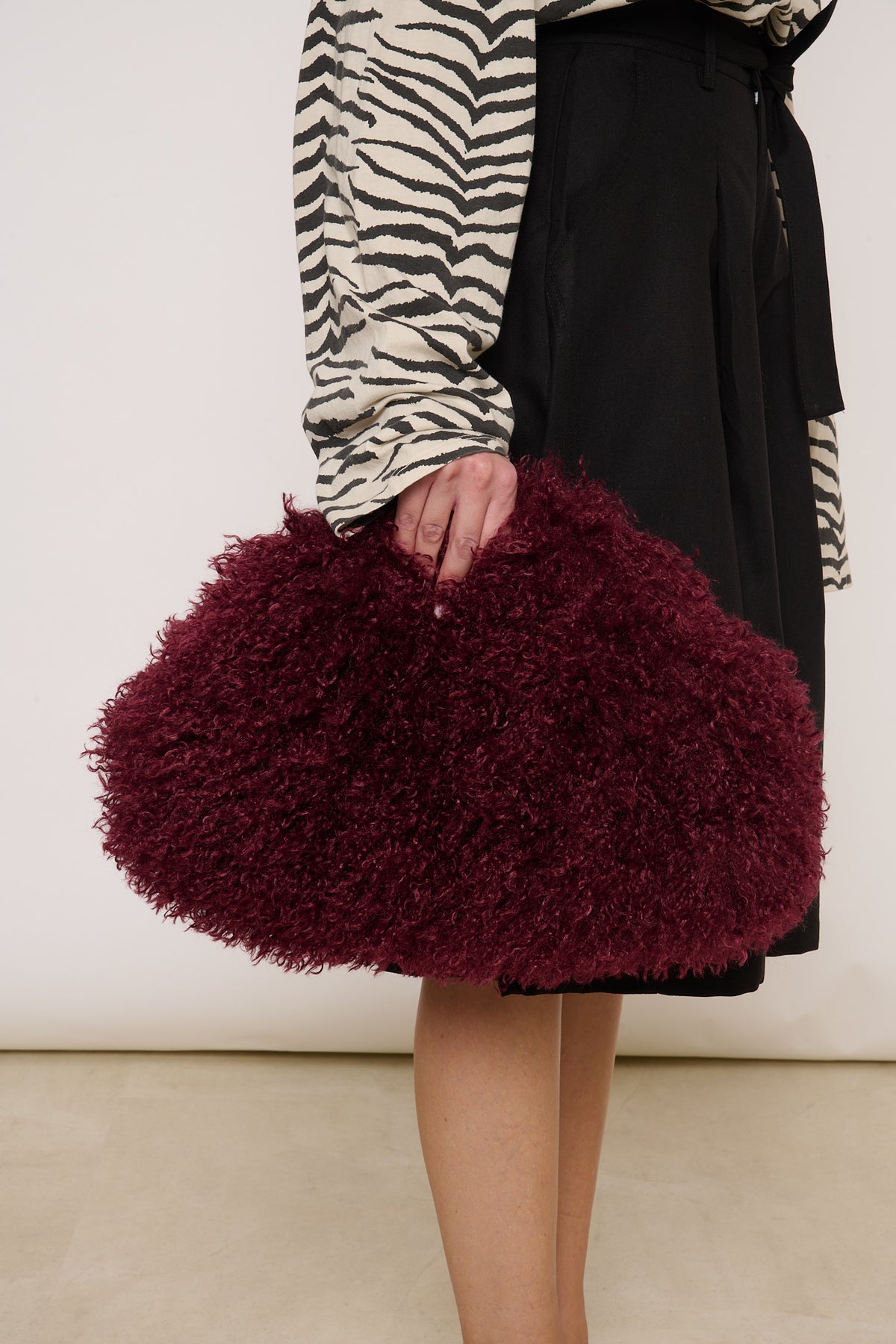 Maxi Pochette ‘MONGOLIA’ Bordeaux
