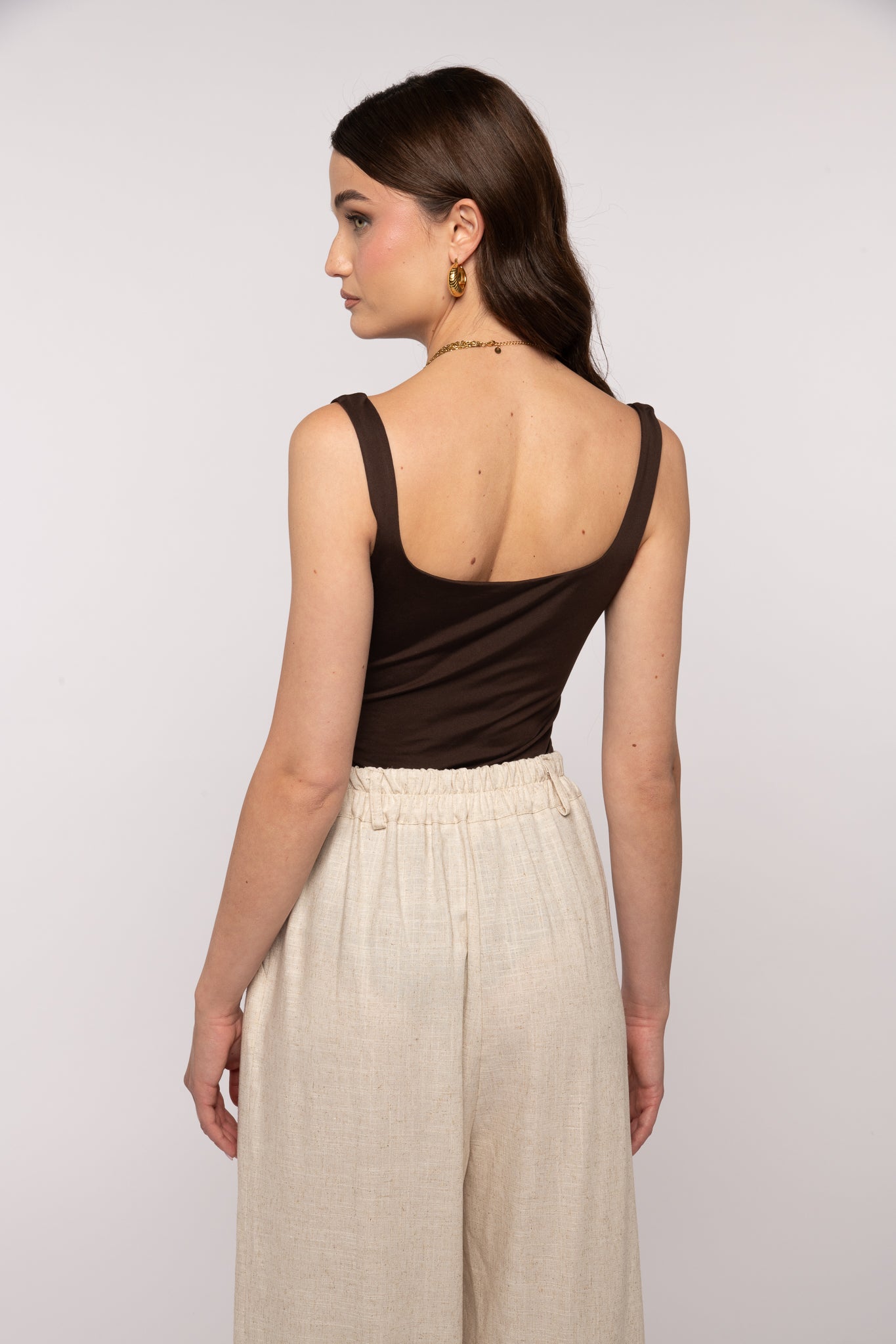 Body ‘3&33 SCOLLO QUADRATO’ Cacao