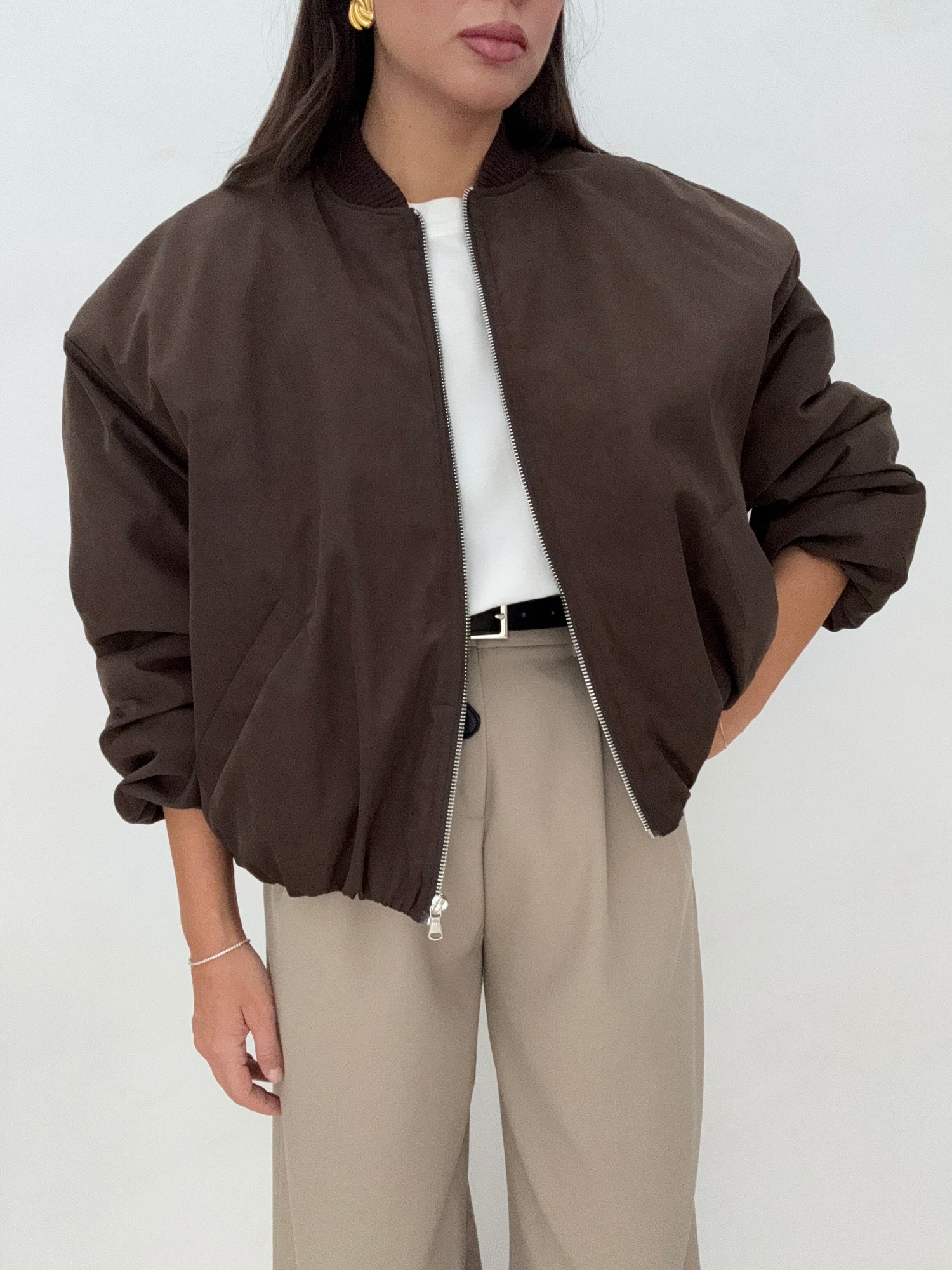 Bomber ‘BY LUMINA’ Cacao