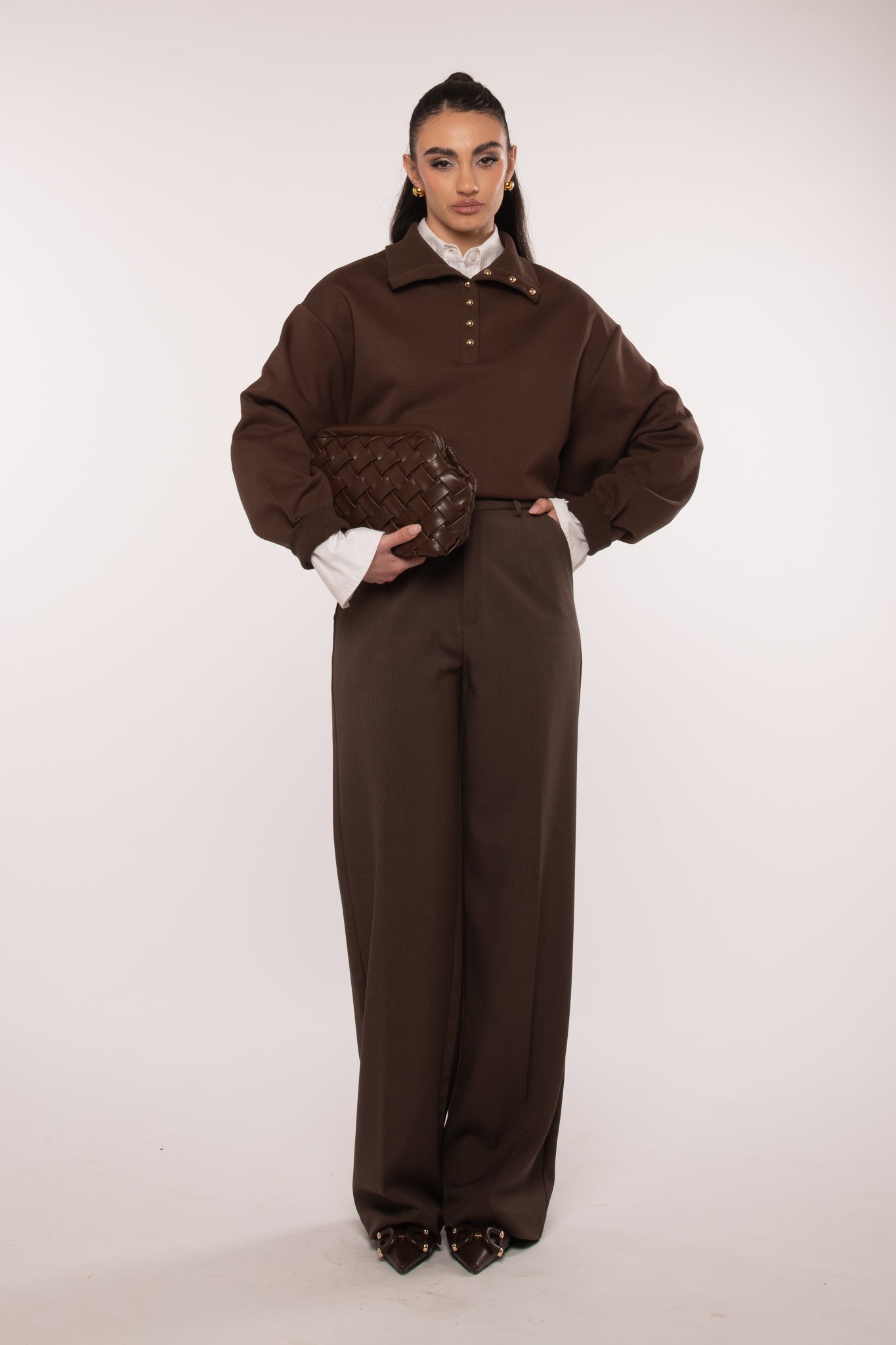 Pantalone ‘AMOUR’ Cacao