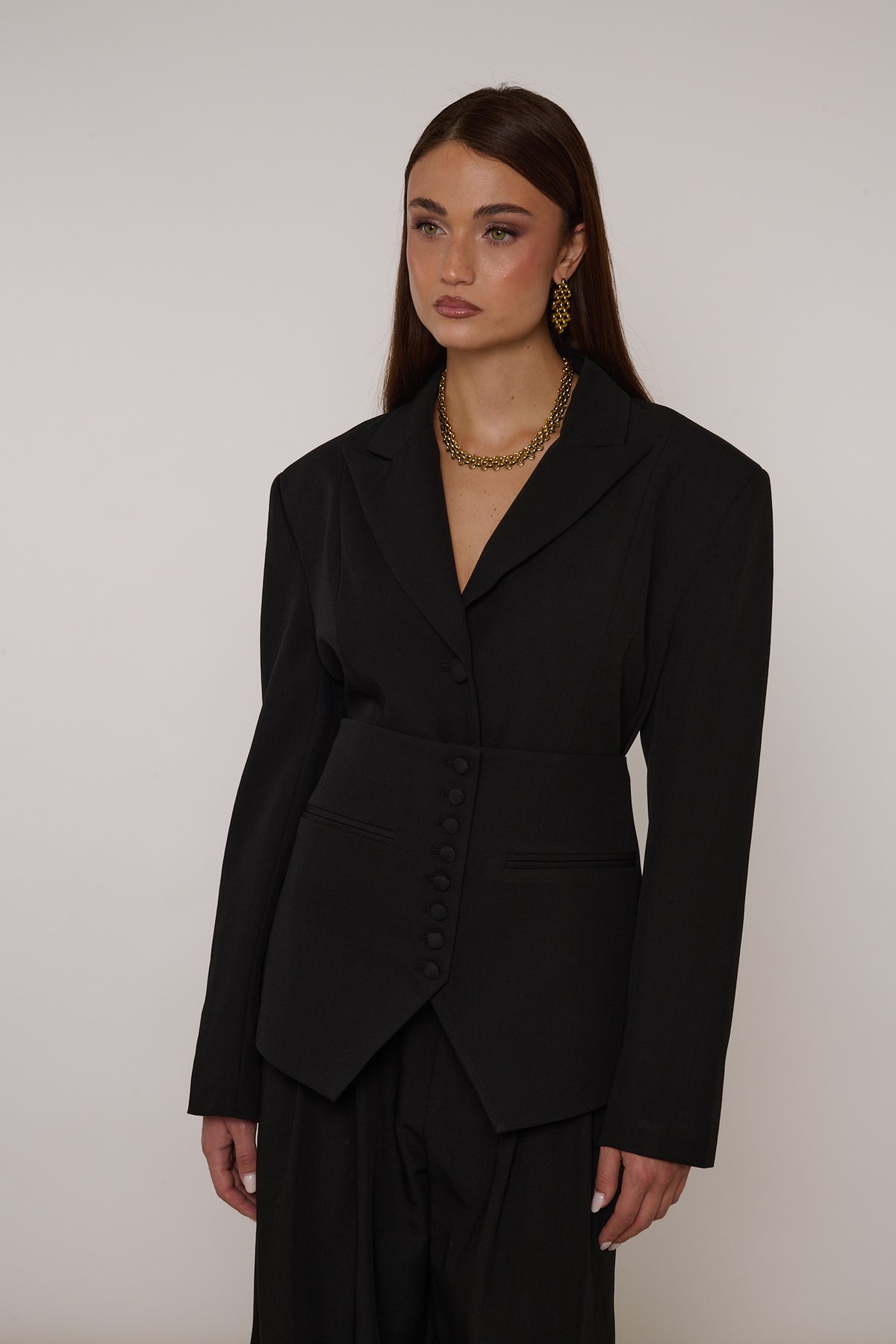 Blazer ‘BUSTINO’ By Lumina Nero