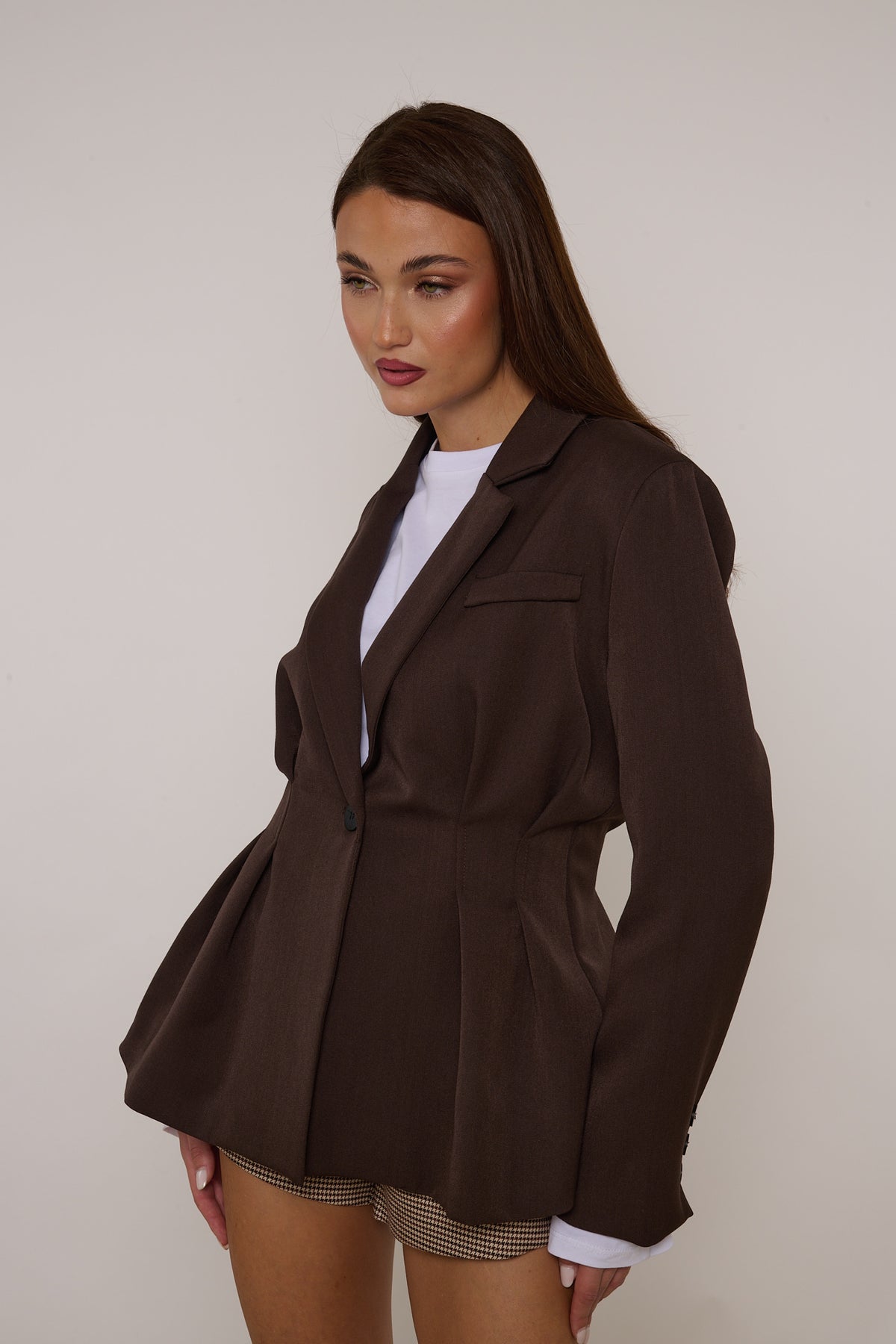 Blazer ‘AVVITATO’ By Lumina Cacao