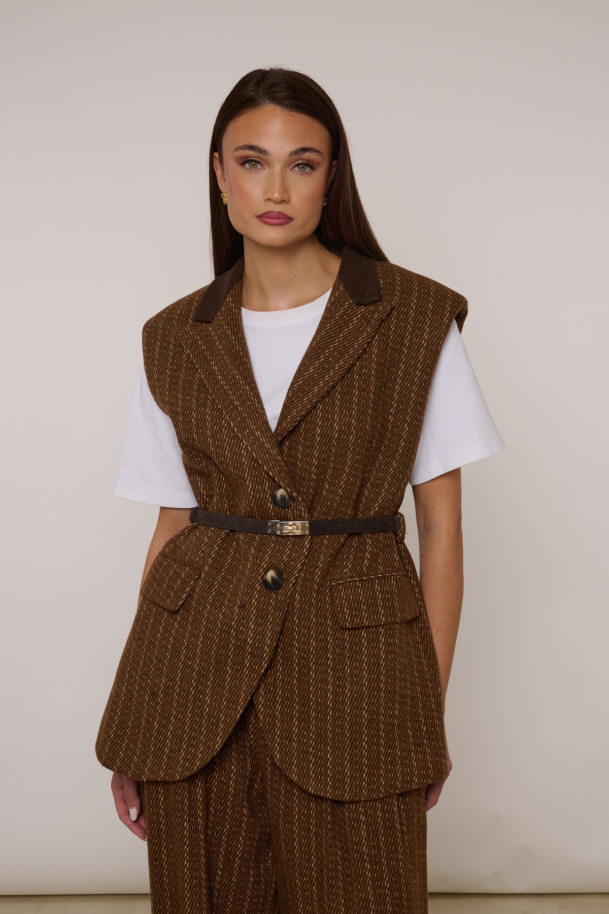 Gilet ‘30% LANA’ By Lumina Camel