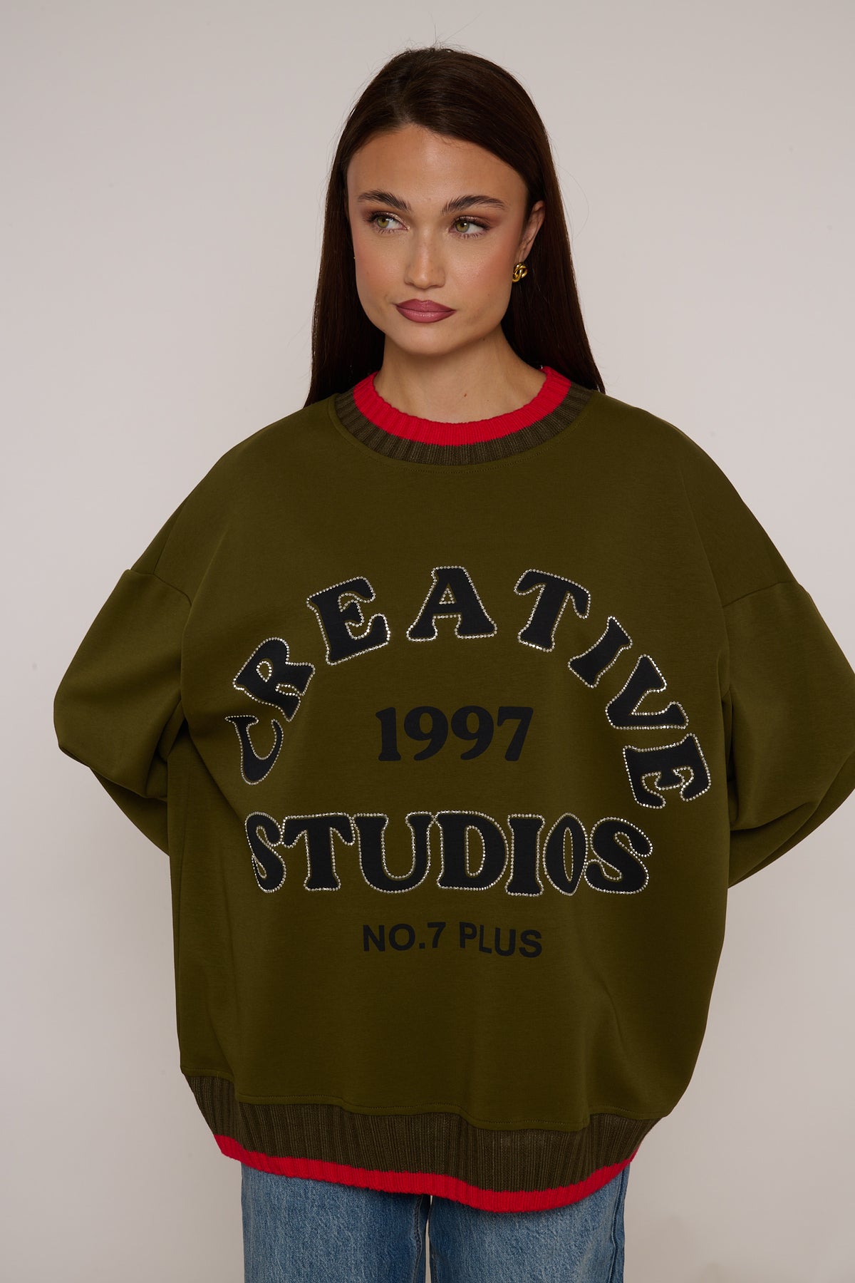 Felpa ‘CREATIVE STUDIOS’ Verde