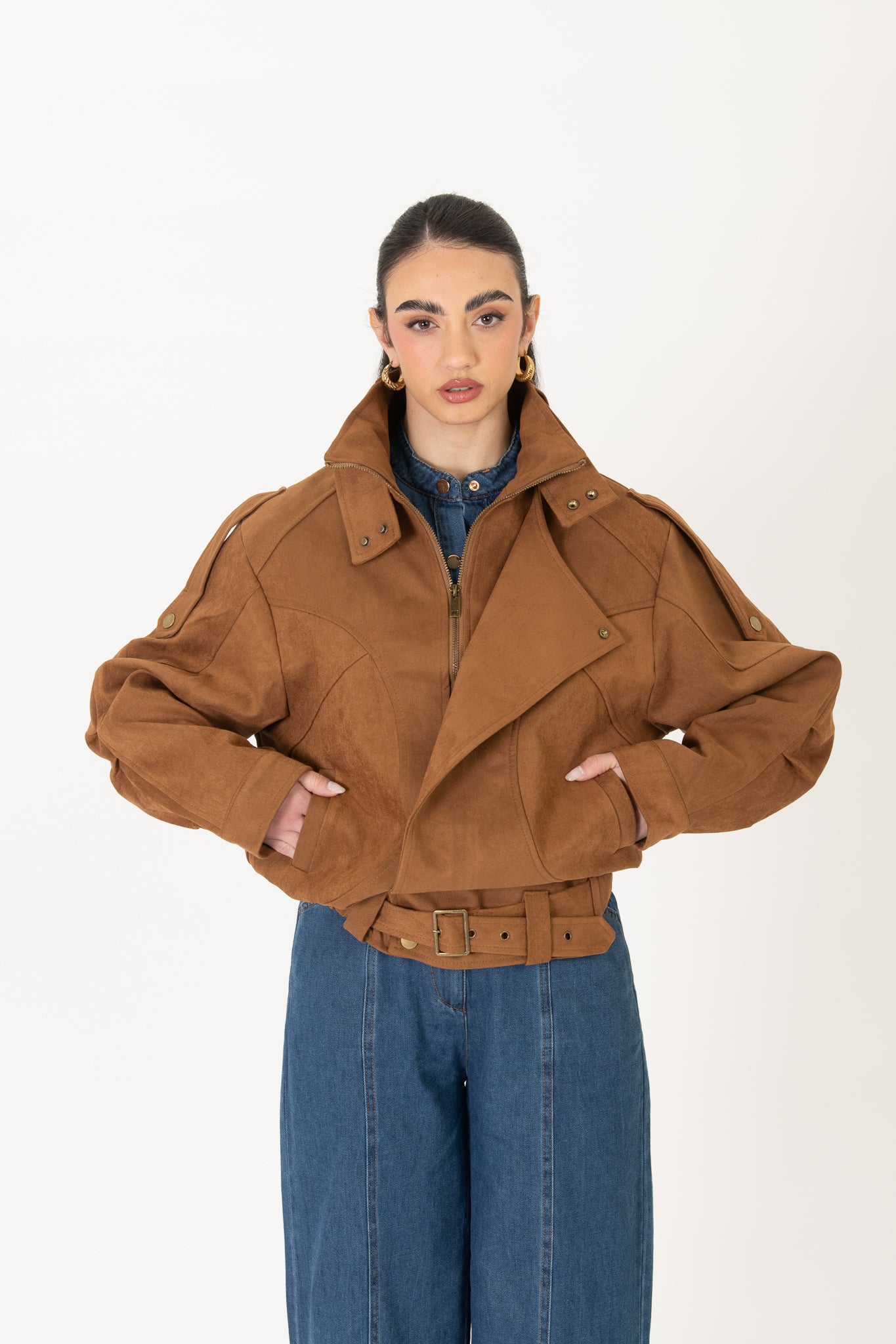 Bomber ‘ECO-CAMOSCIO’ Camel