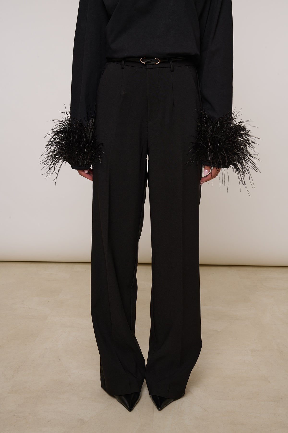 Pantalone ‘GANCETTO AMOUR’ Nero