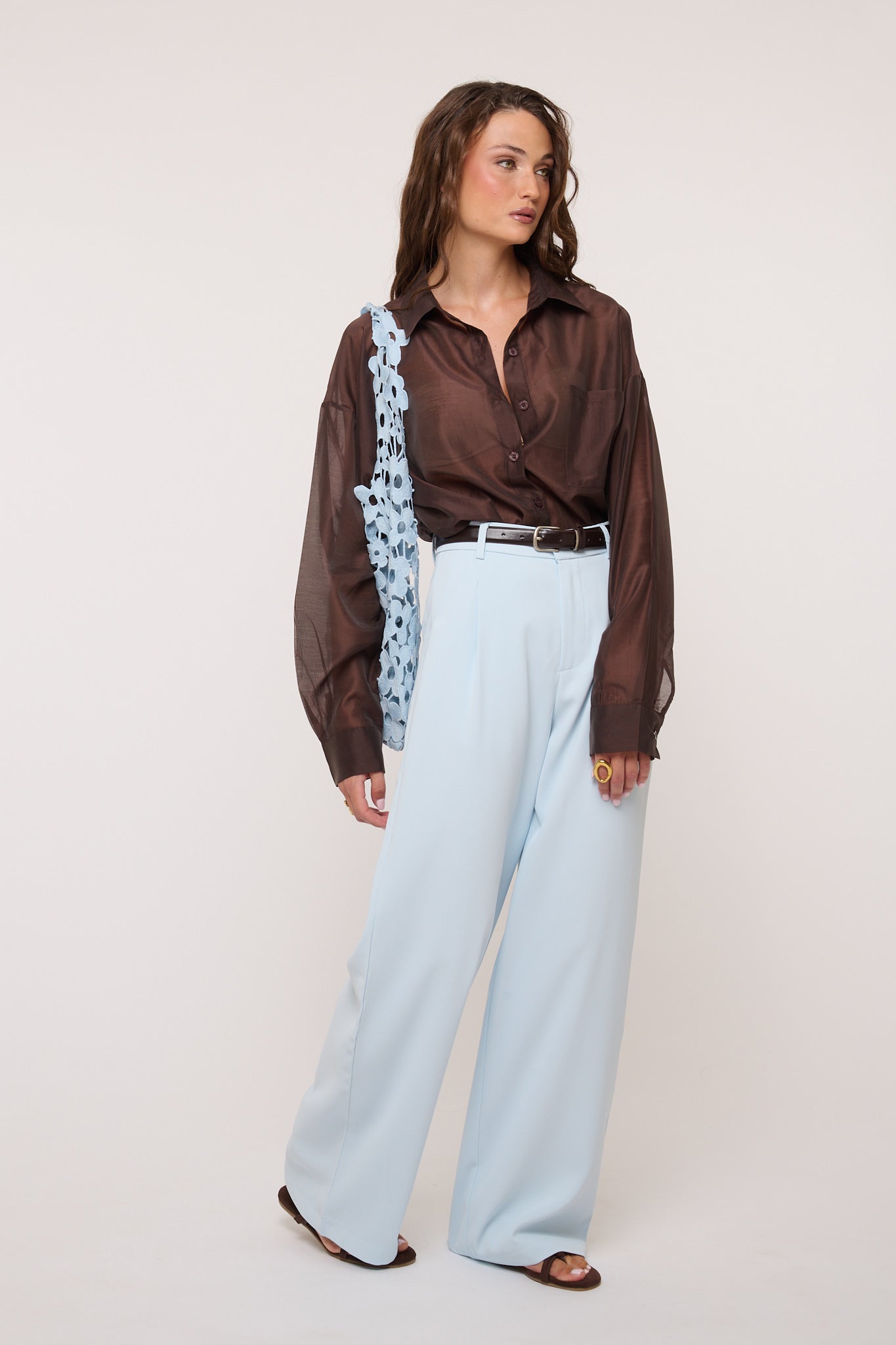 Pantalone ‘GANCETTO’ Azzurro