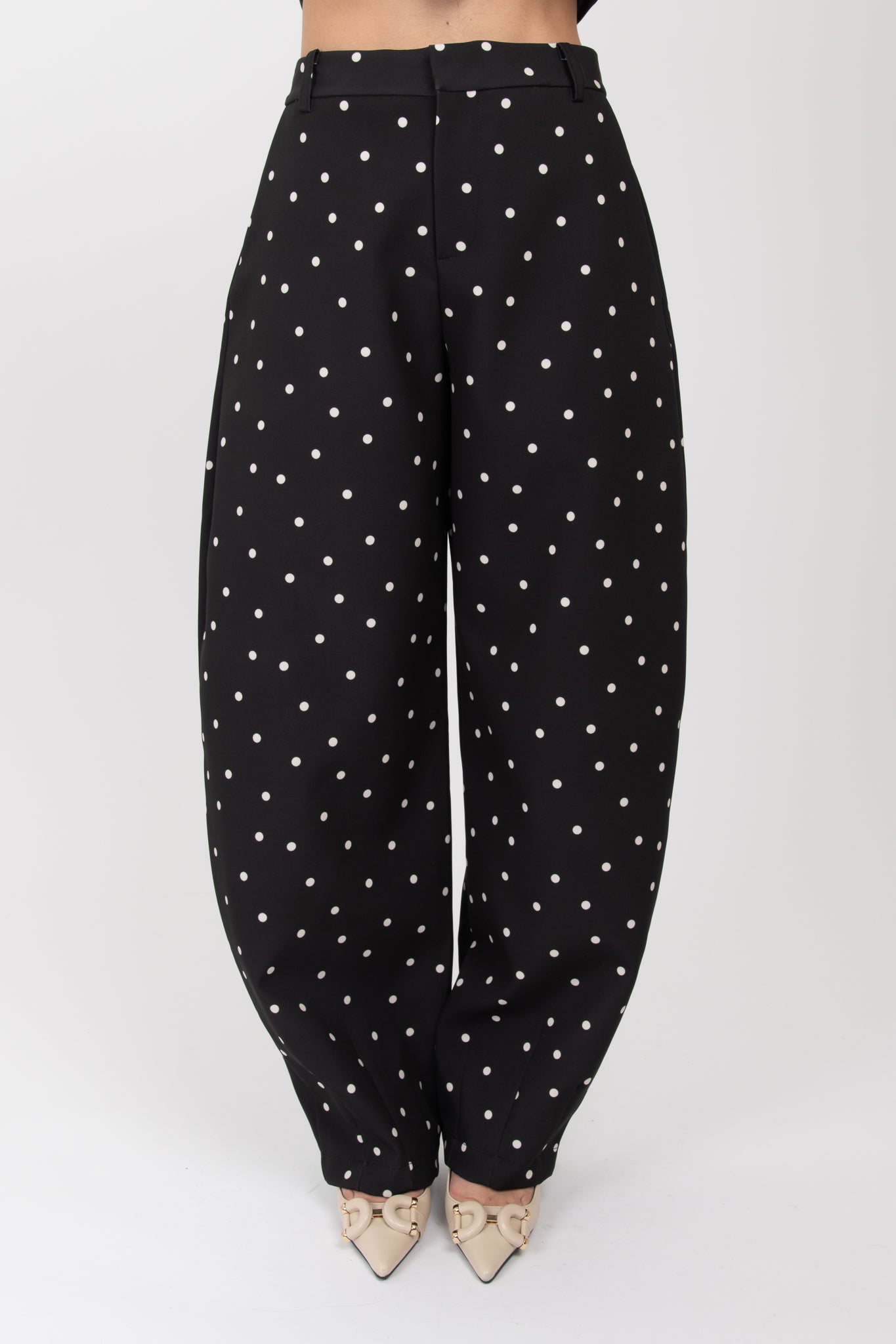 Pantalone ‘BALLON POIS BY LUMINA’ Nero