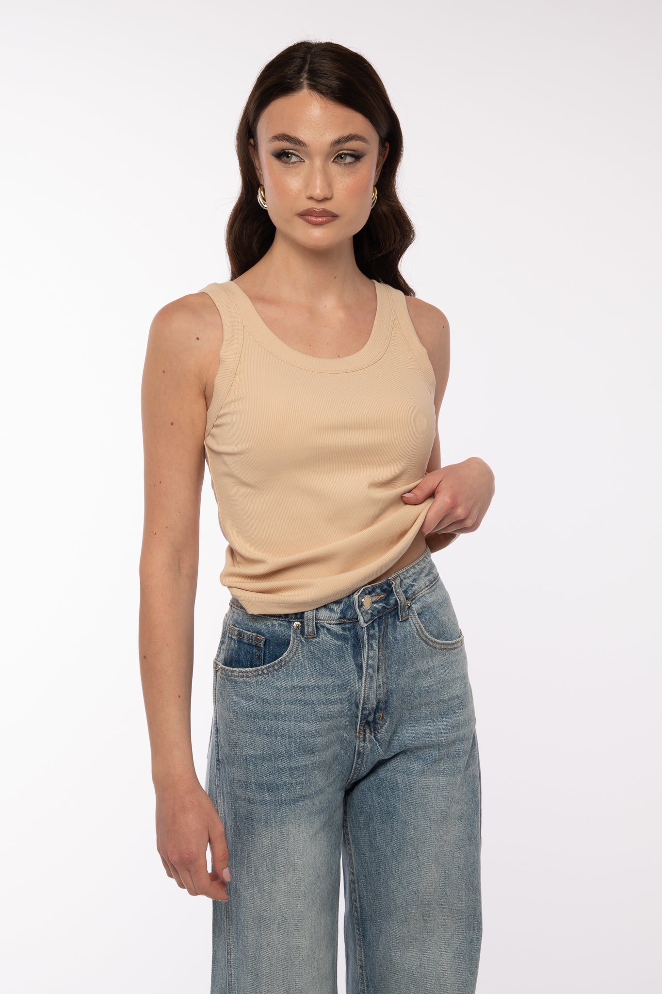 Canotta ‘COSTINE’ Beige