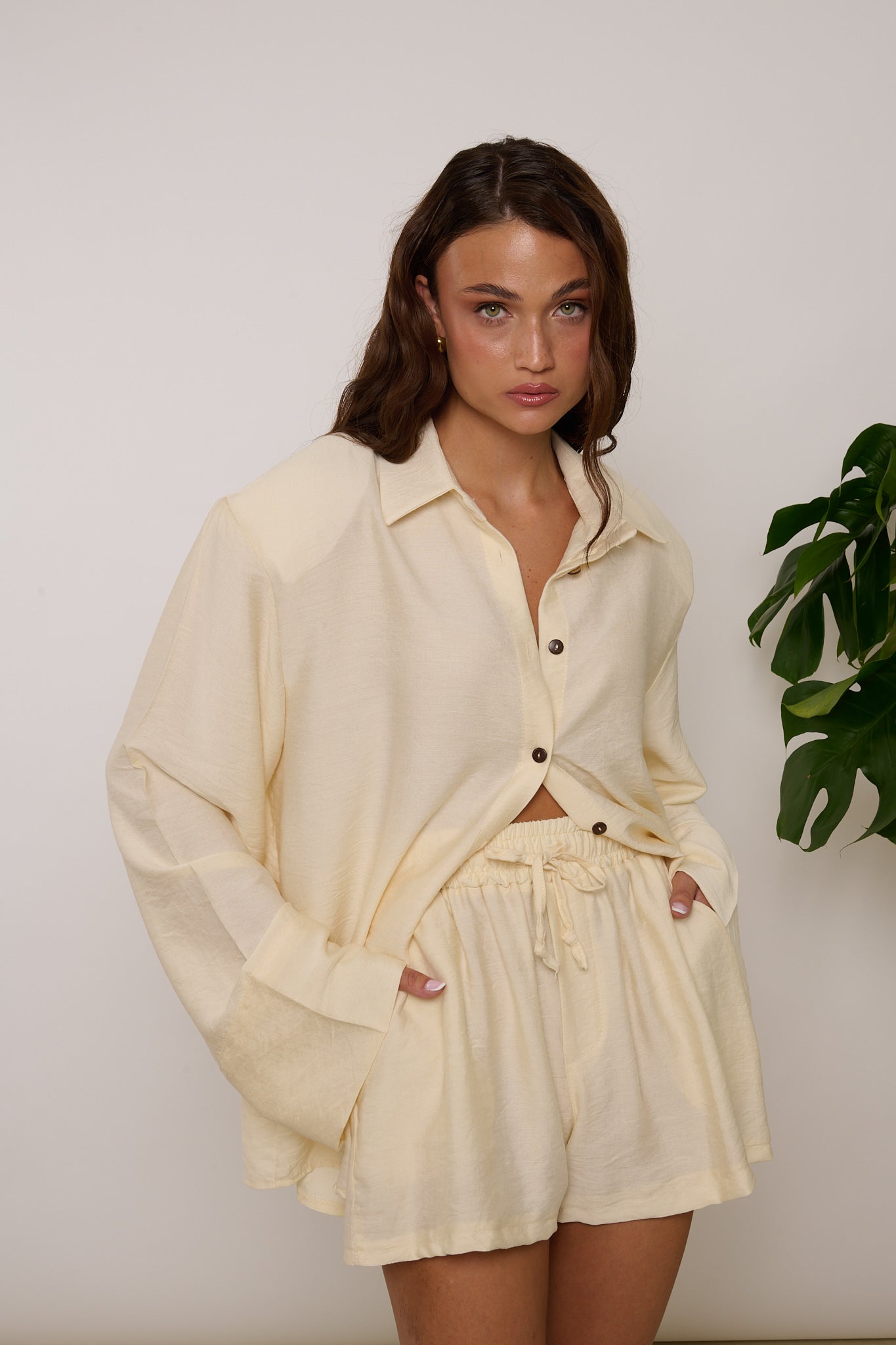 Coordinato ‘MAXI SPALLINA’ Panna