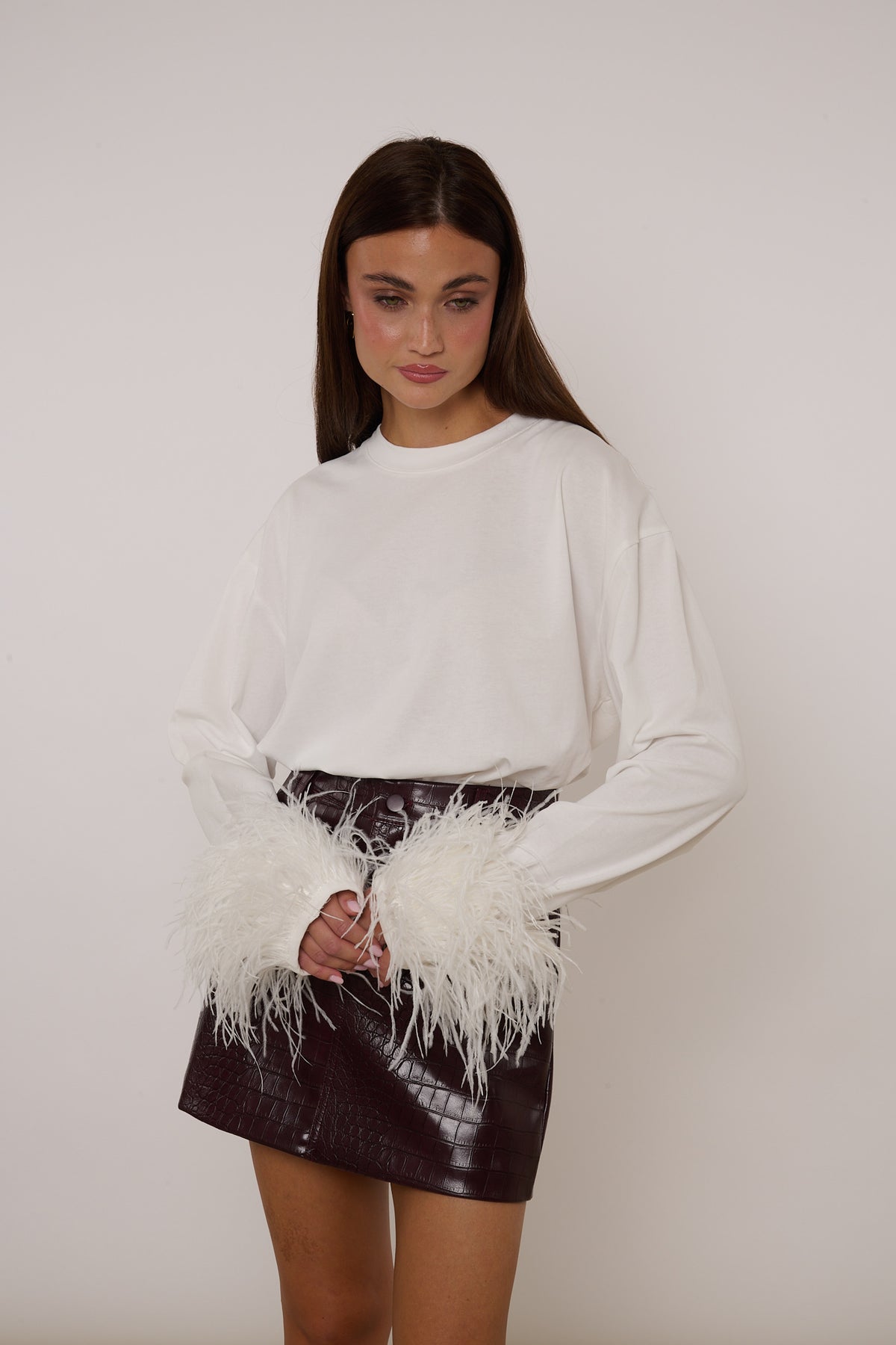-PREORDINE-Maglia ‘PIUME’ Bianca