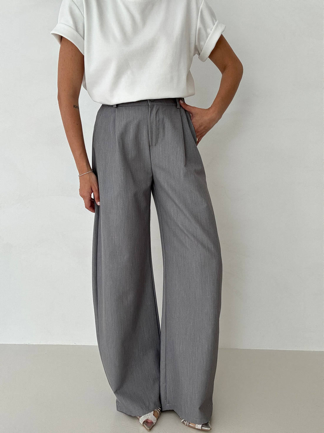 Pantalone ‘NIKITA’ Grigio