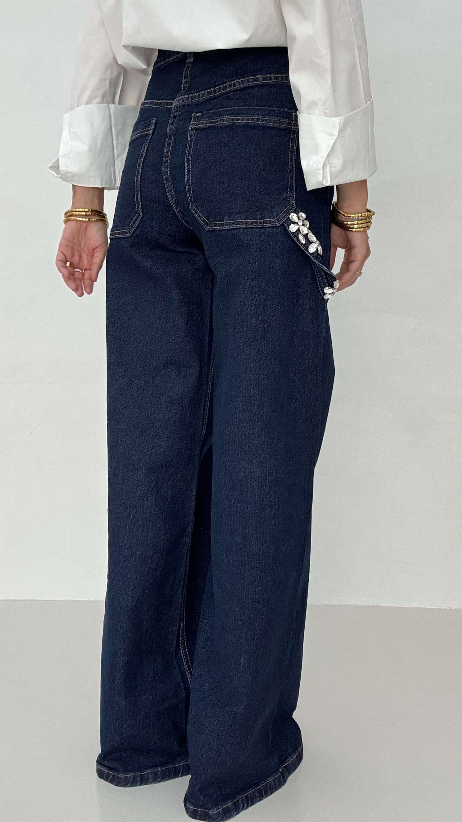 Jeans ‘DIAMANTI’ Lavaggio Zero