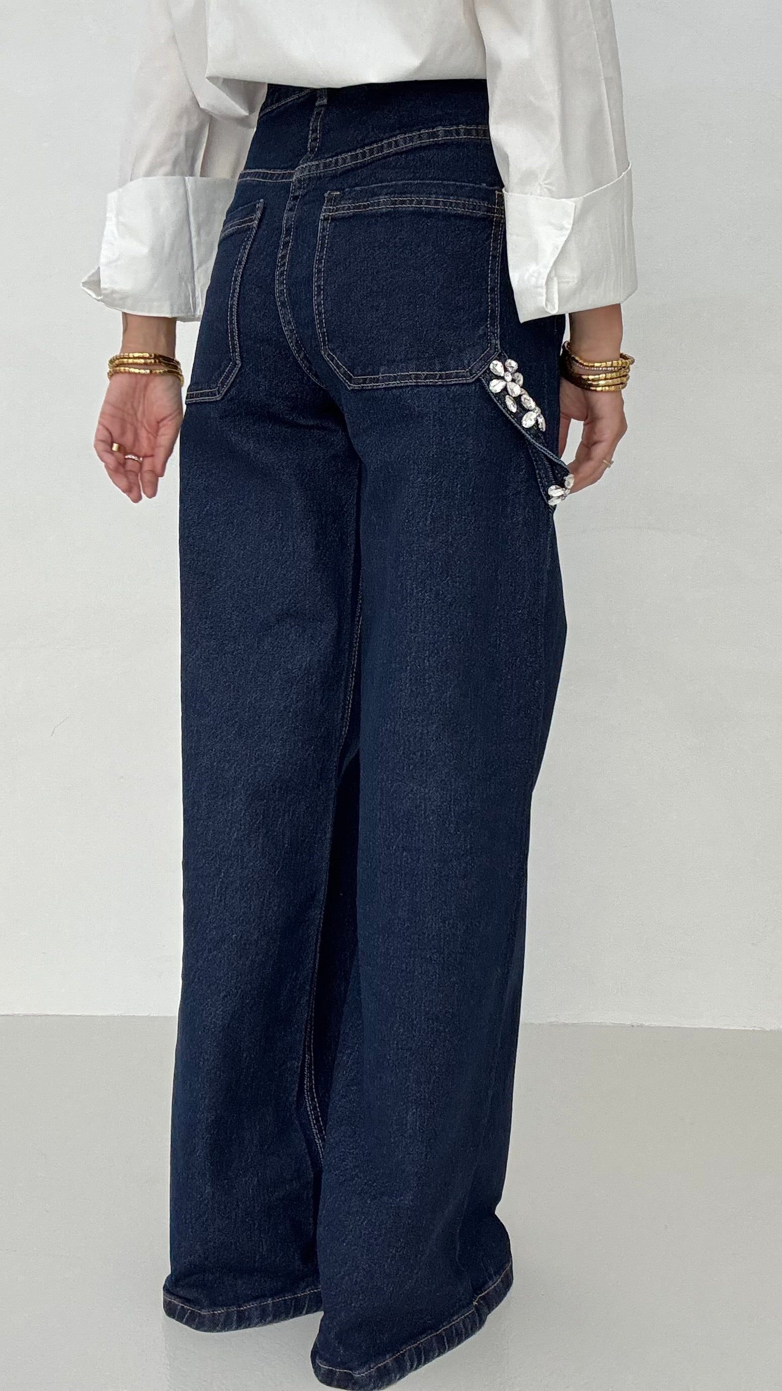 Jeans ‘DIAMANTI’ Lavaggio Zero