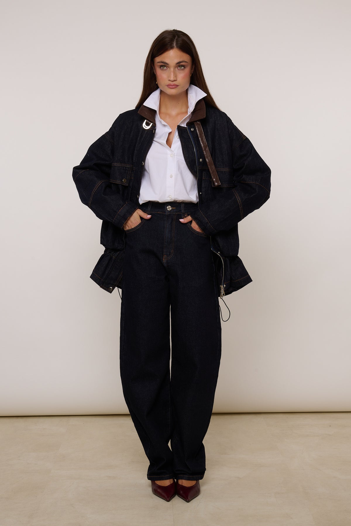 Jeans ‘BARREL’ Lavaggio Zero