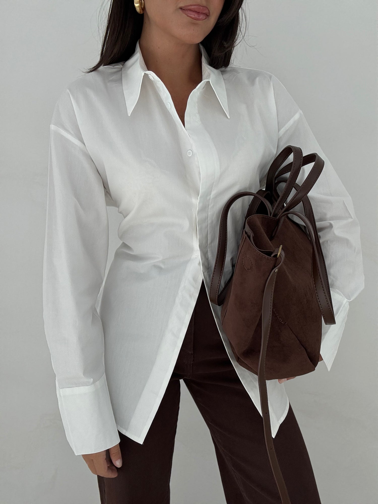 Camicia ‘FIOCCO’ 100%COTONE Bianca