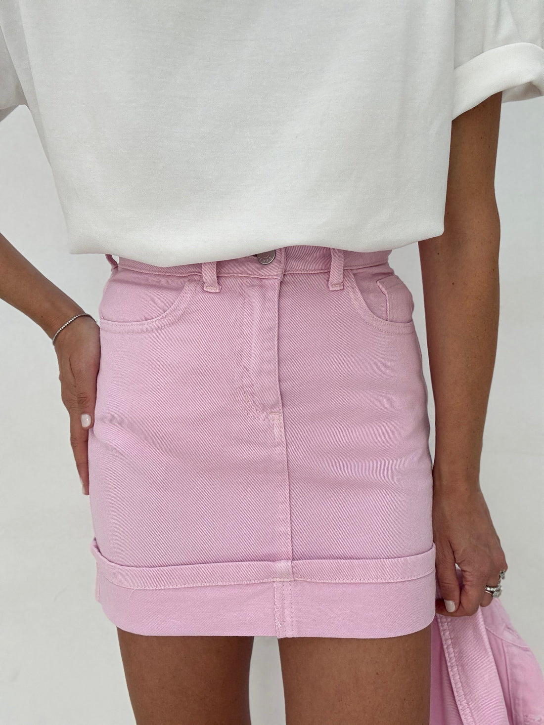 Gonna ‘MARISOL 100% COTONE’ Rosa