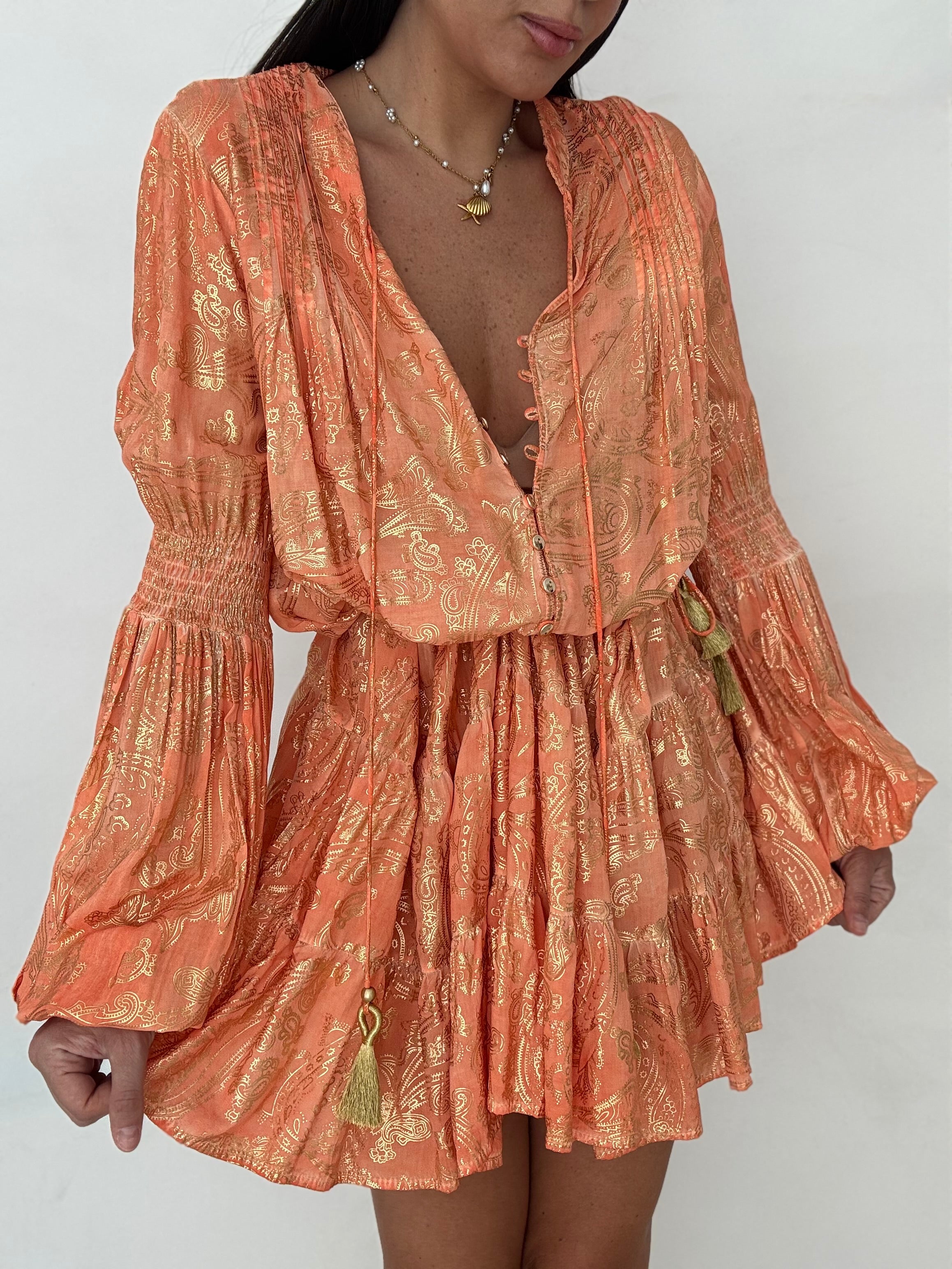 Abito ‘INDIA’ Arancio