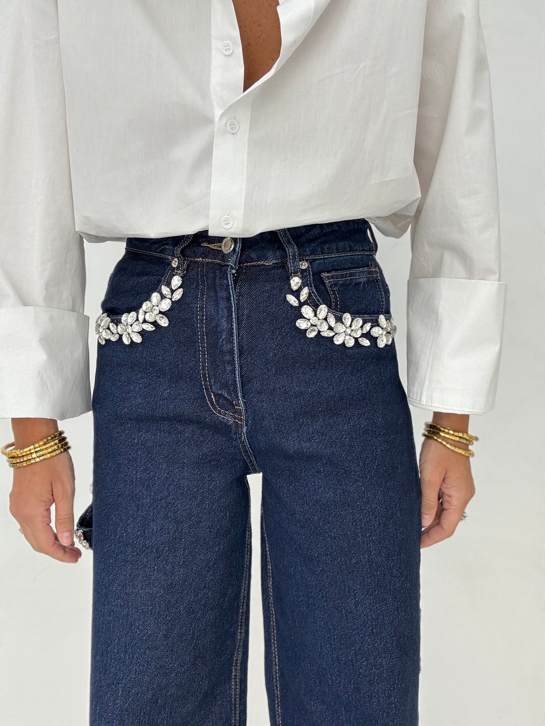 Jeans ‘DIAMANTI’ Lavaggio Zero