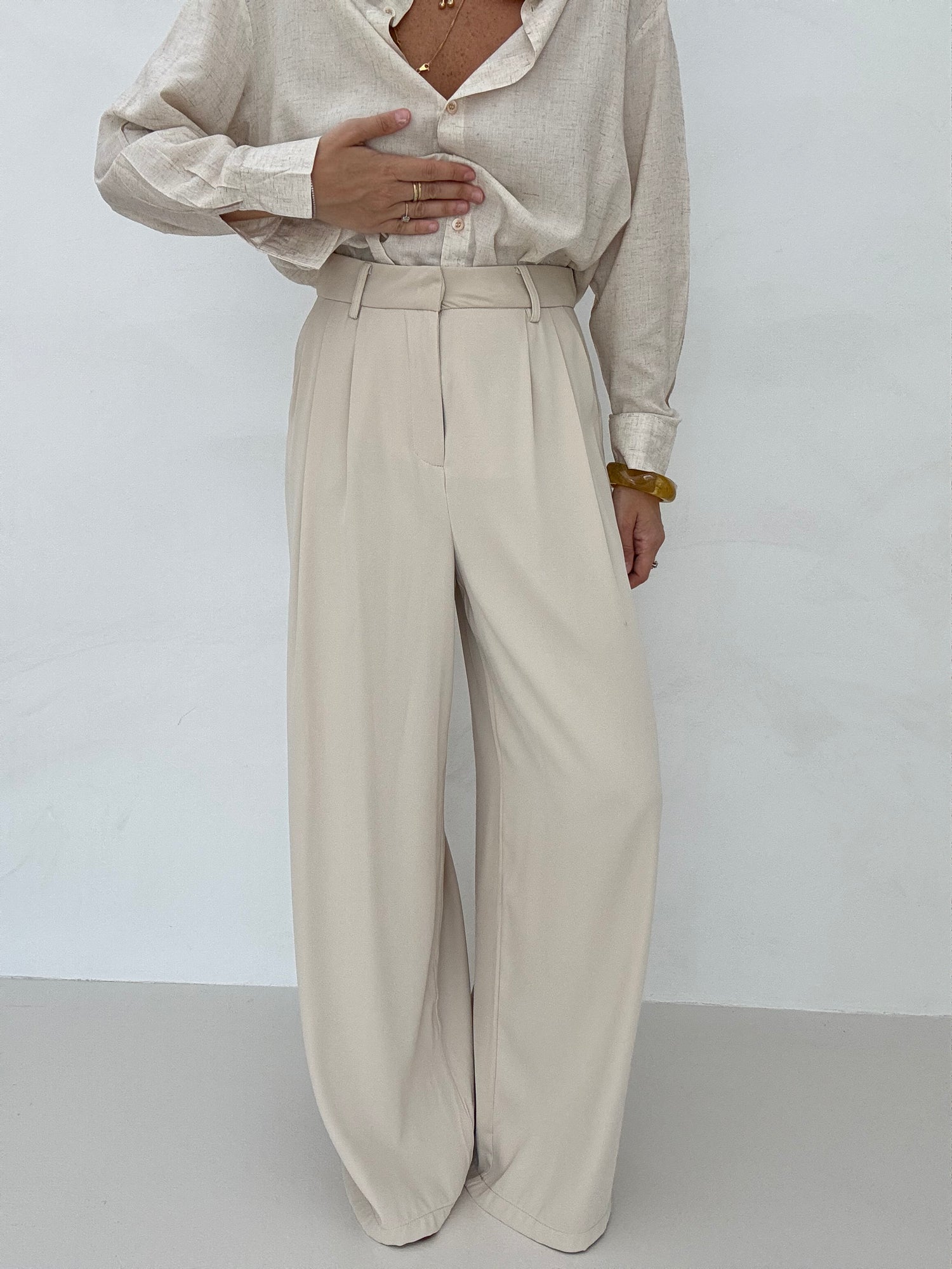 Pantalone ‘ULTRA LIGHT’ Beige