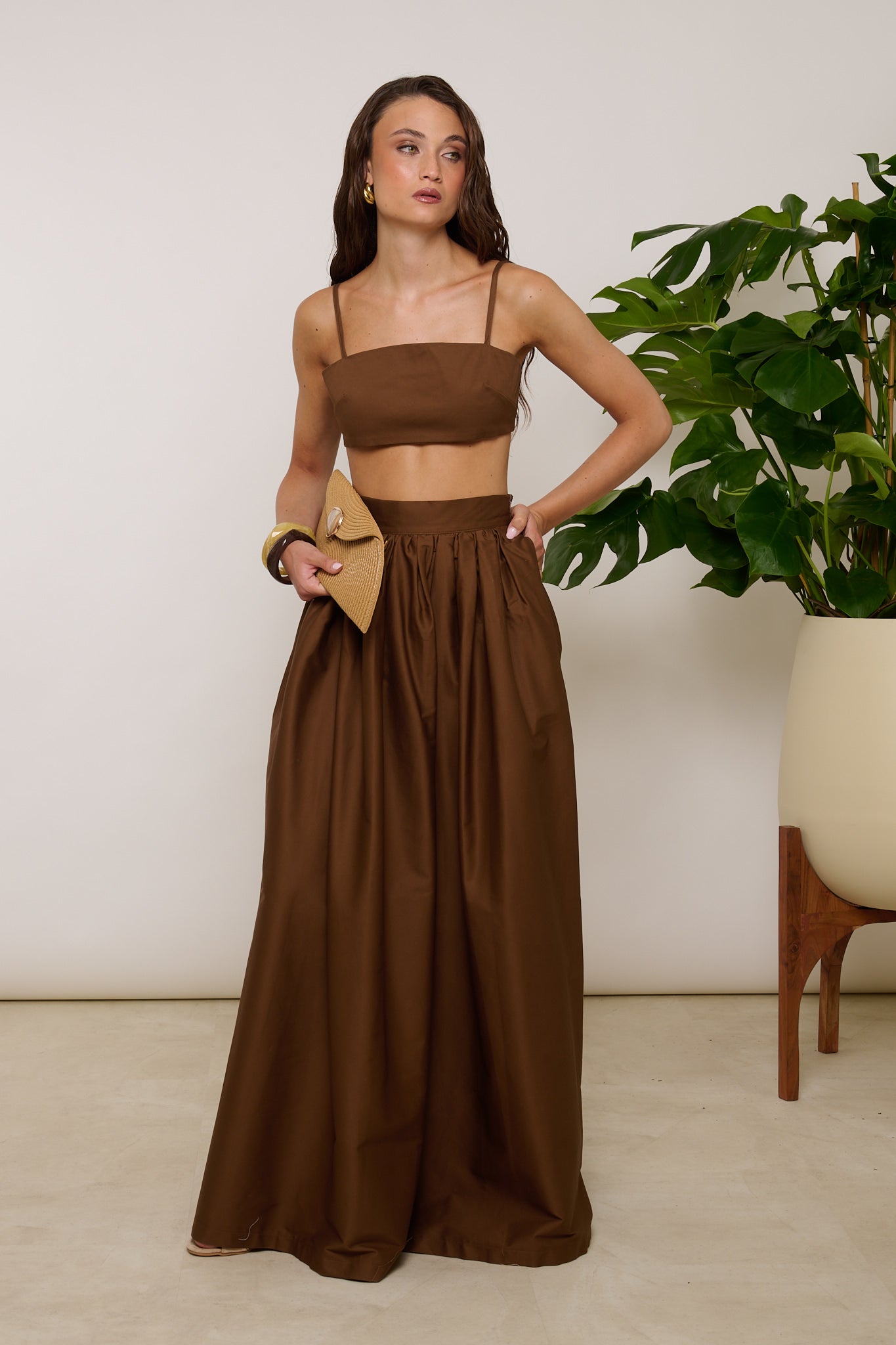 Coordinato ‘98% COTONE’ 3&33 Cacao