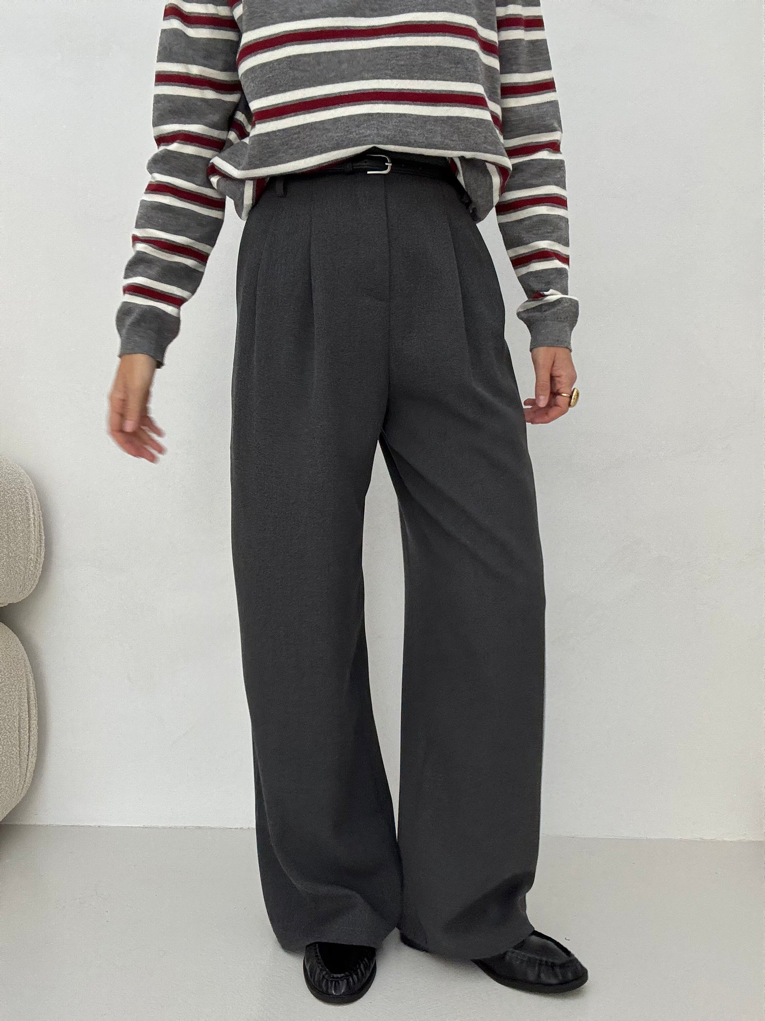 Pantalone ‘ZIP+CINTURA’ Grigio