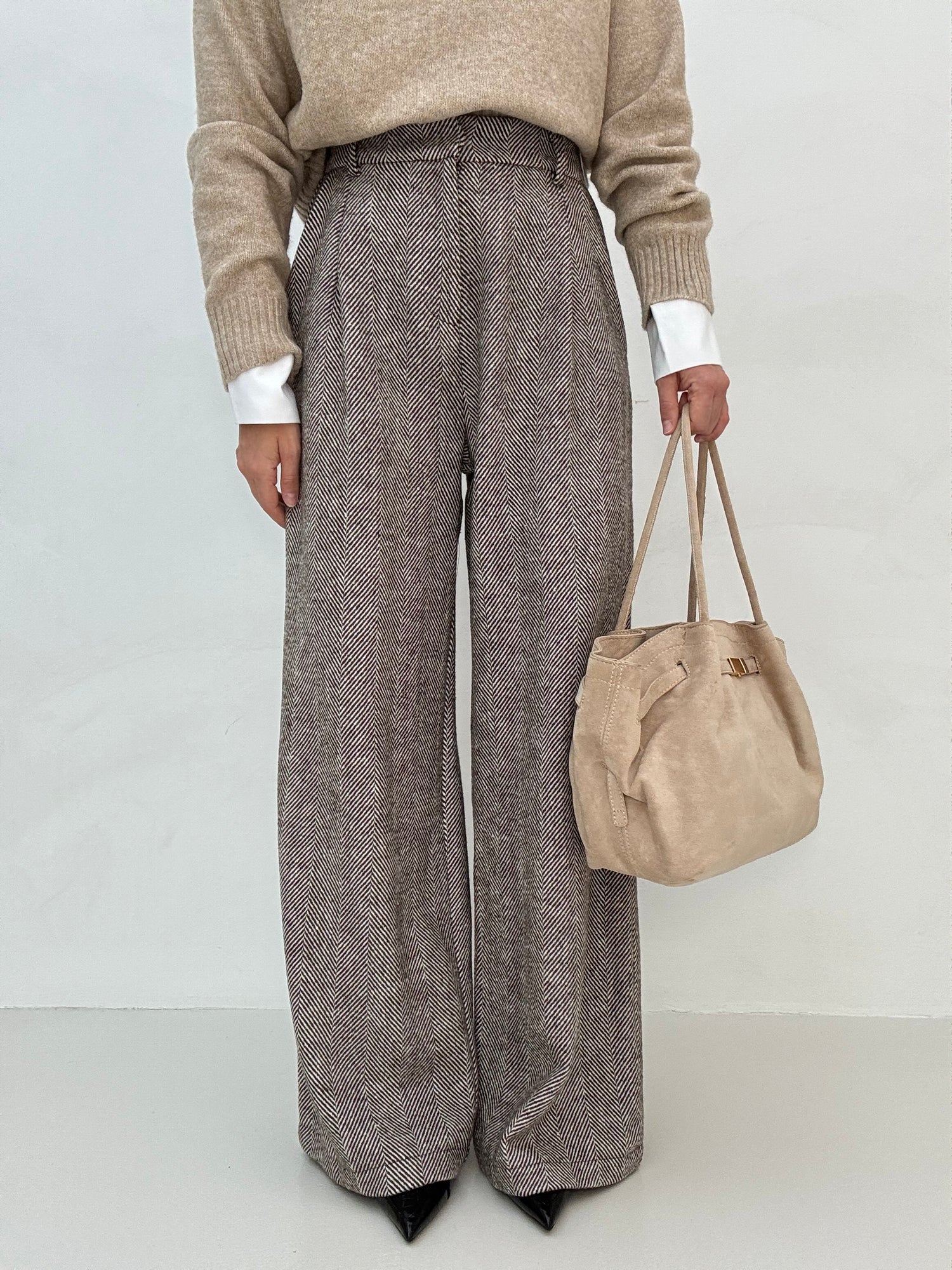 Pantalone ‘SPIGATO’ By Lumina CACAO